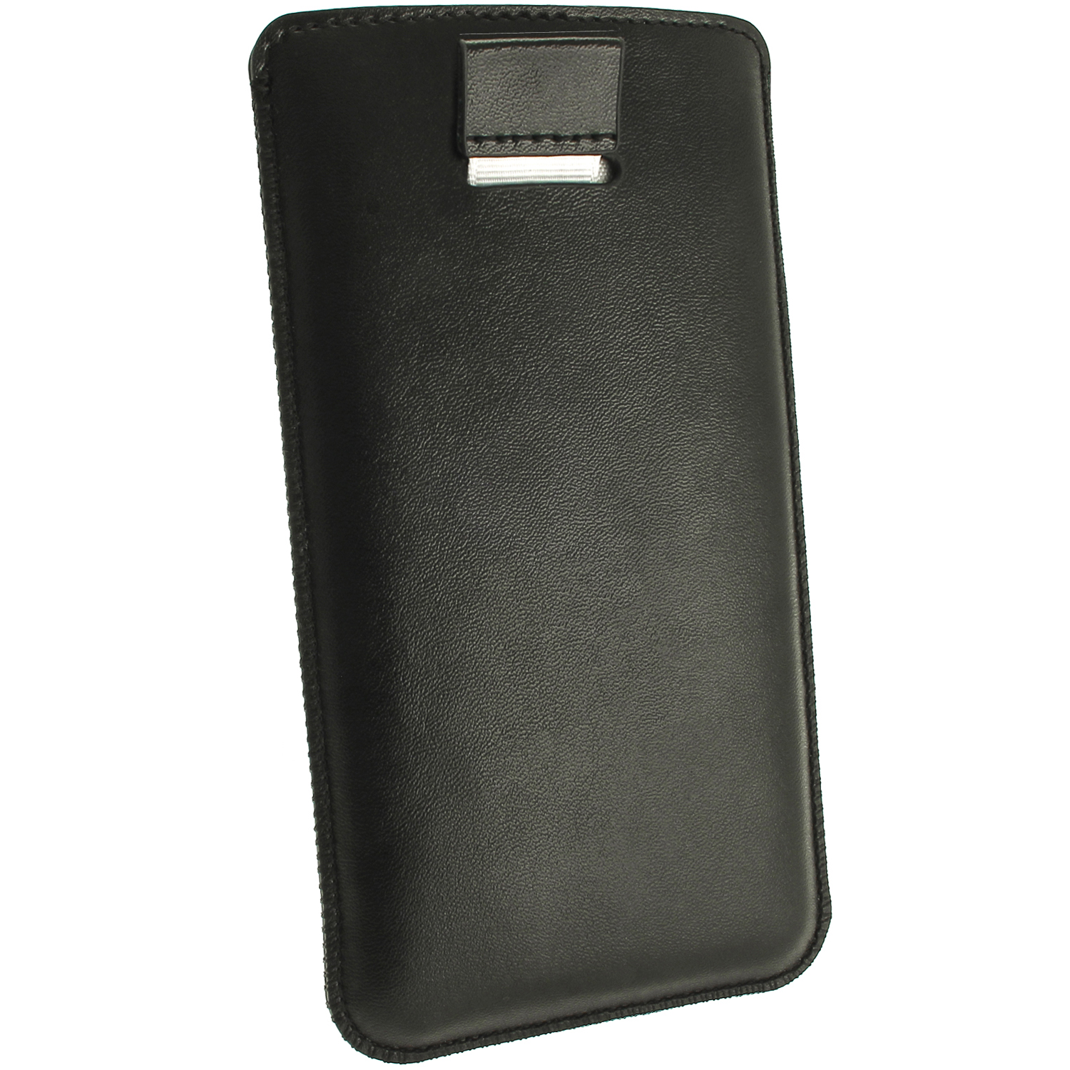 iGadgitz Black Leather Pouch Case Cover for HTC One Mini M4 Android ...