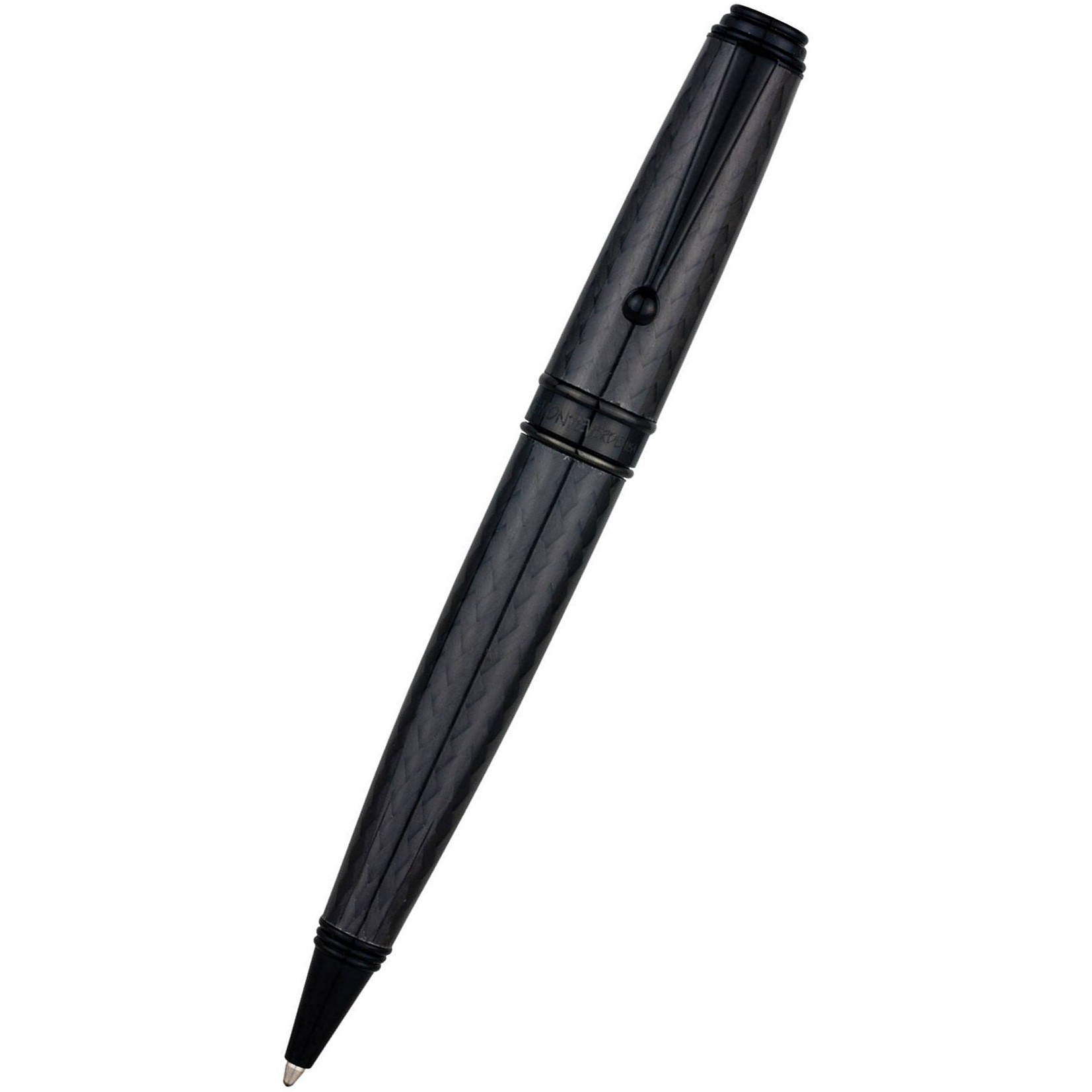 Monteverde Invincia Deluxe Black Ballpoint Pen - Pen Boutique Ltd