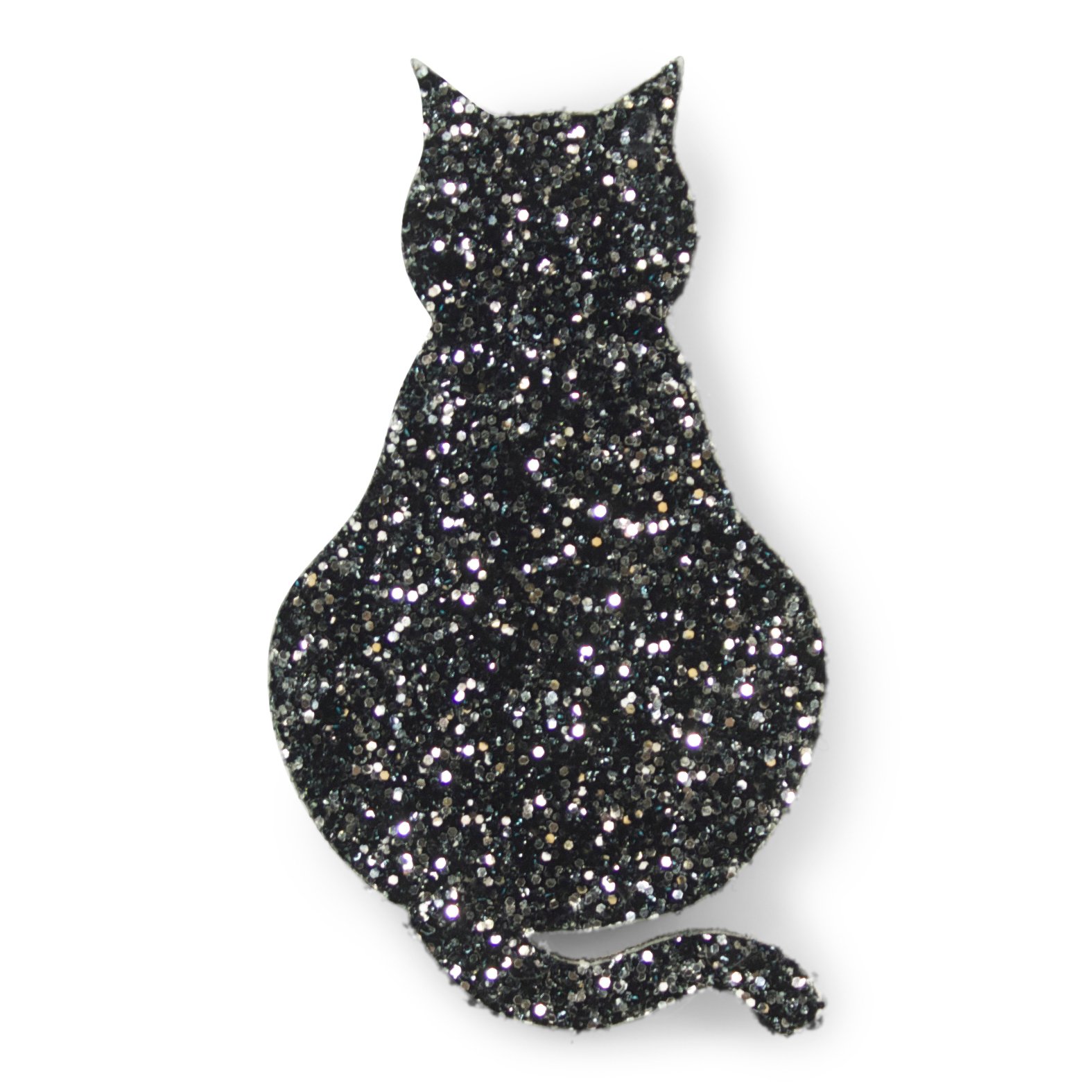 Black Cat Silhouette Ring/Brooch - Black Heart Creatives