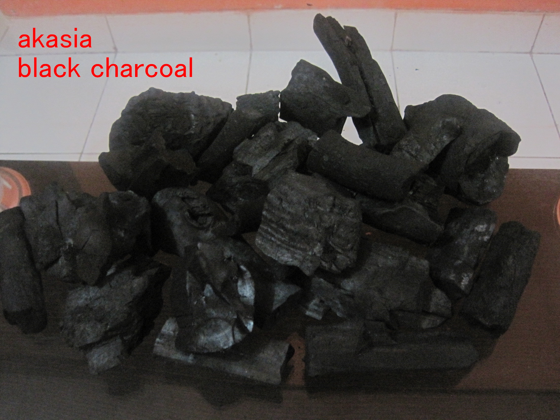 Akasia wood charcoal | Black Charcoal