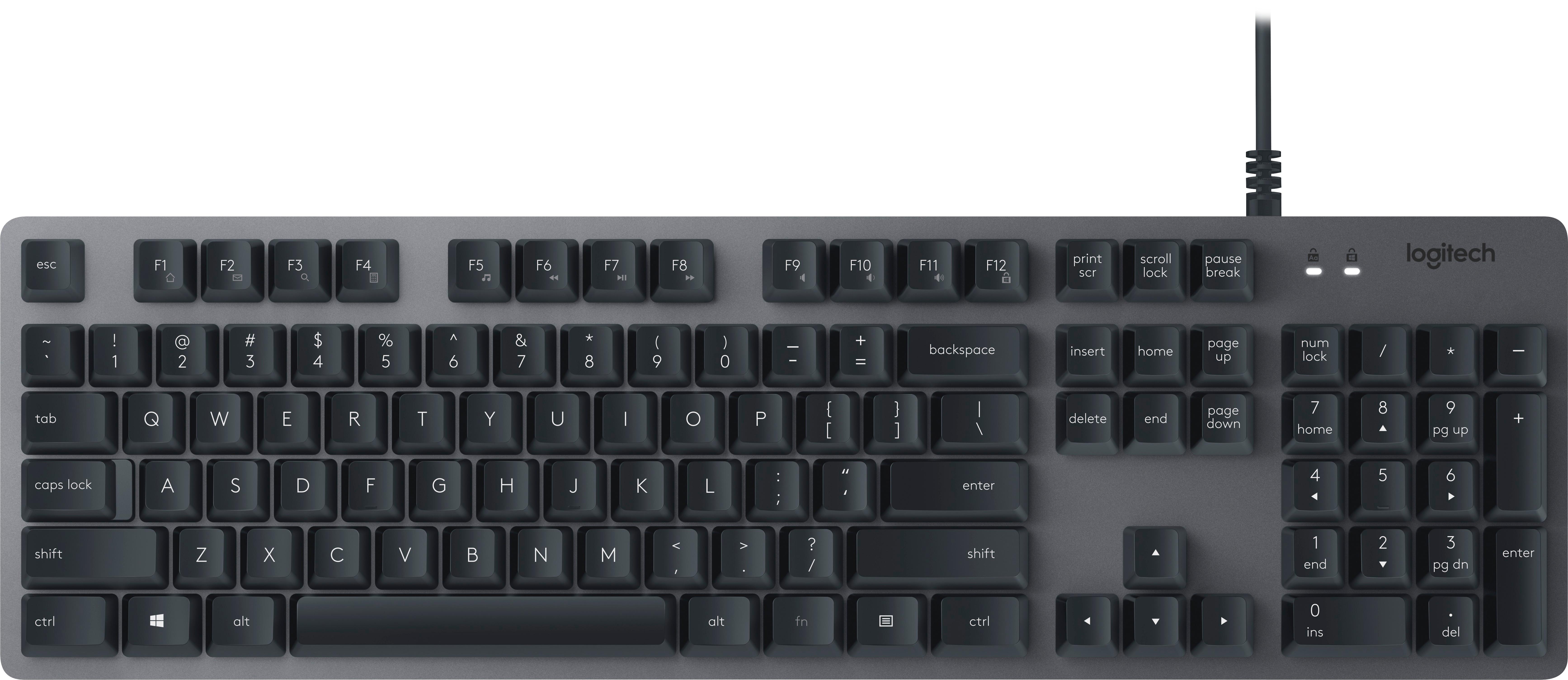 Logitech K840 Mechanical USB Keyboard Multi 920-008350 - Best Buy