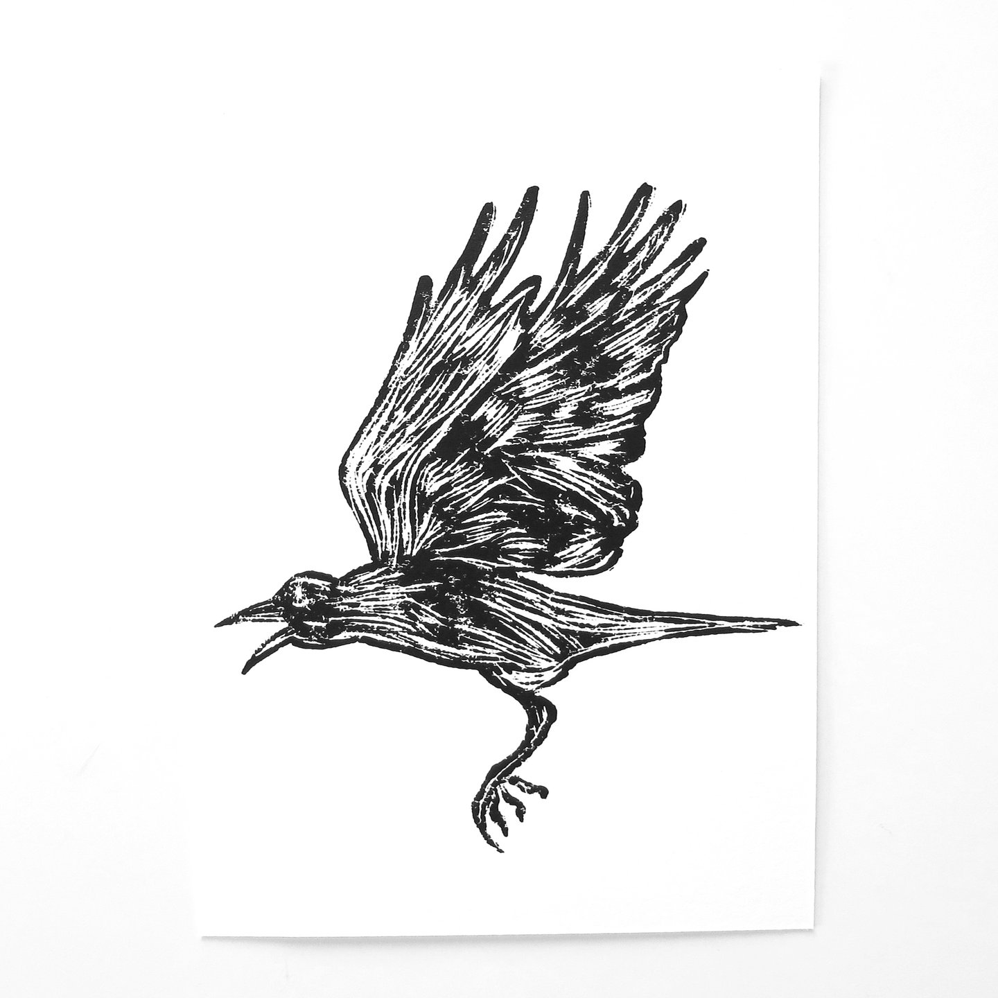 The Black Crow - Prints - Paperboy Studio