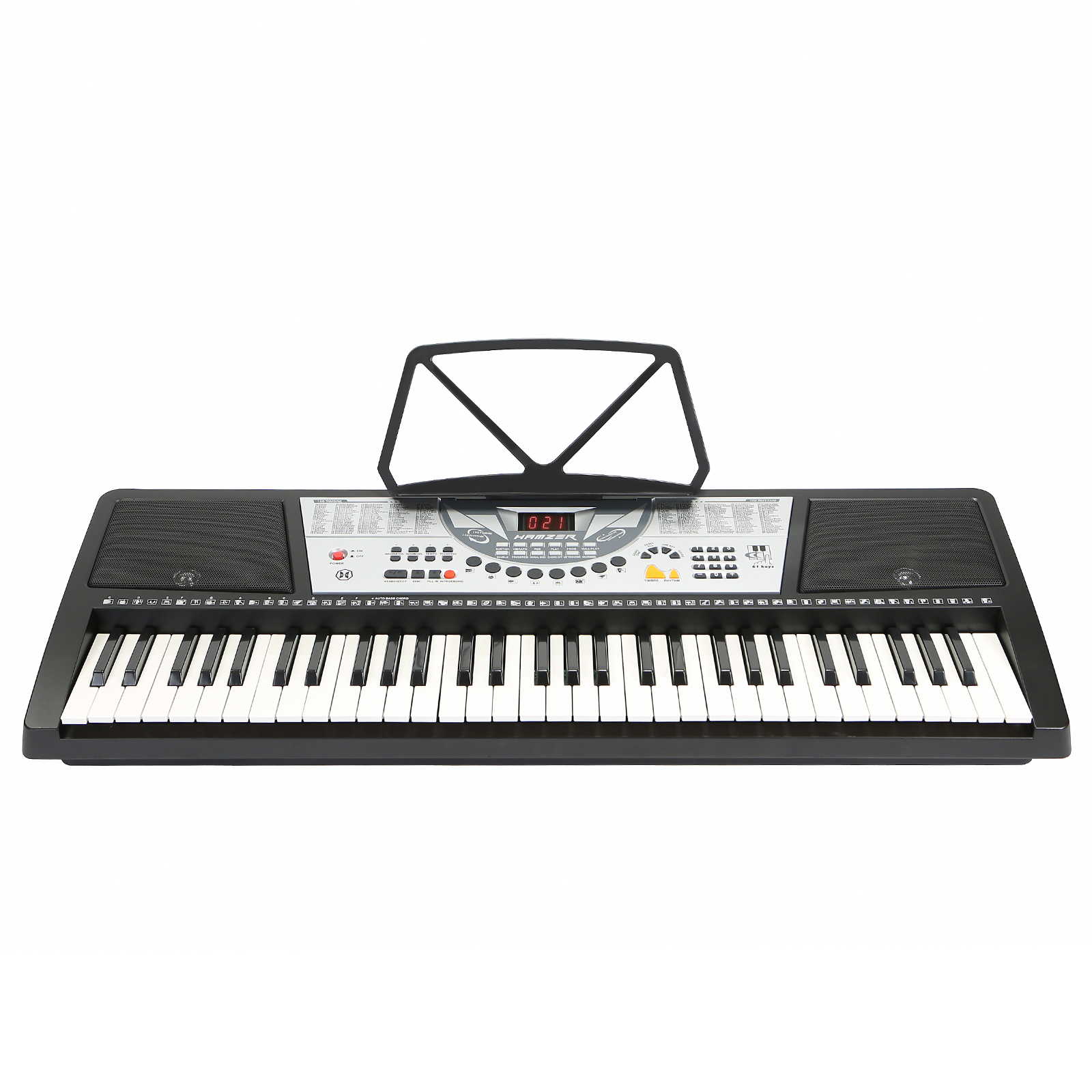 Hamzer 61 Key Electronic Music Electric Keyboard Piano with Stand ...