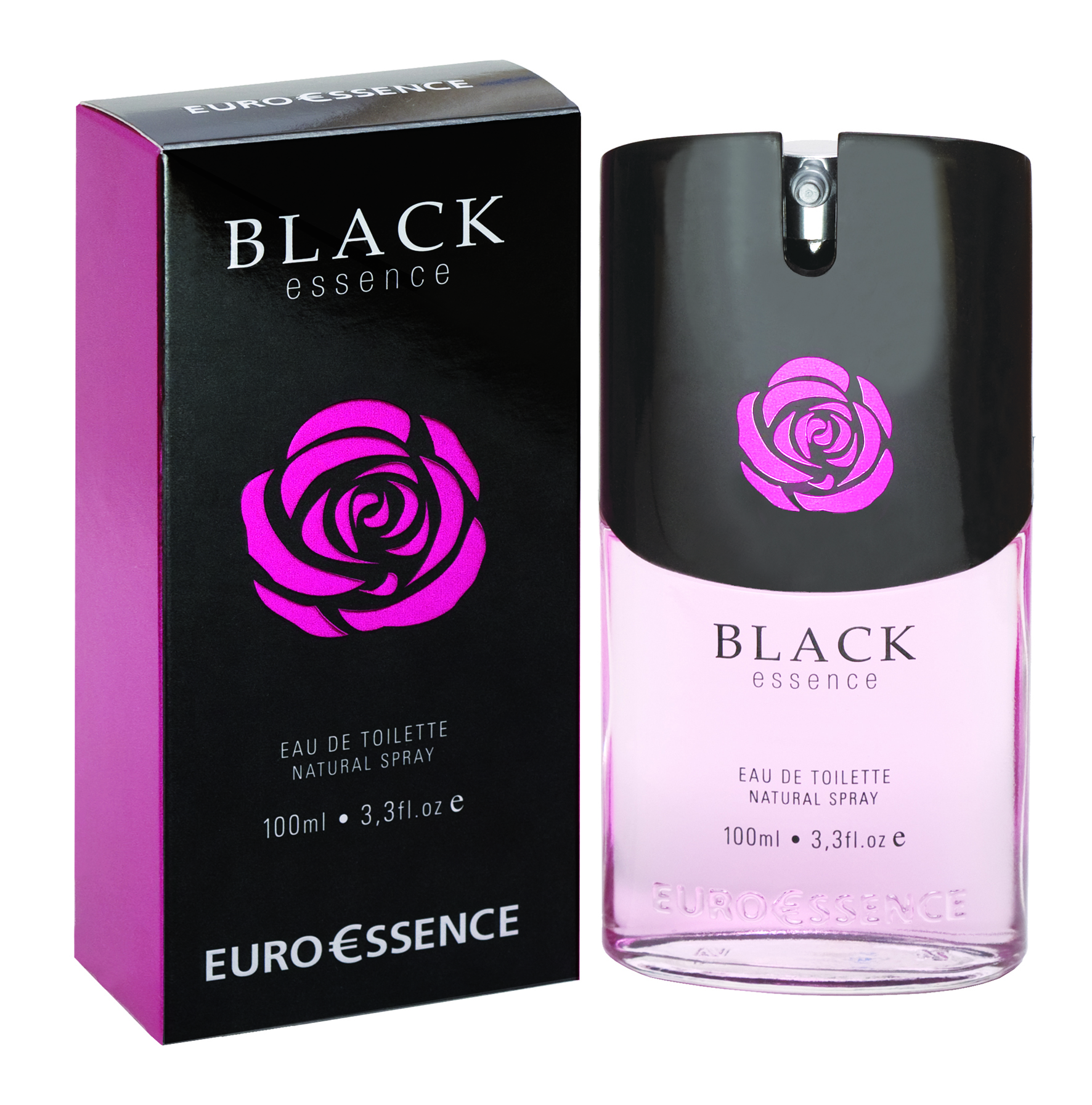 Perfume Black EuroEssence Essence - 100ml - Autentica