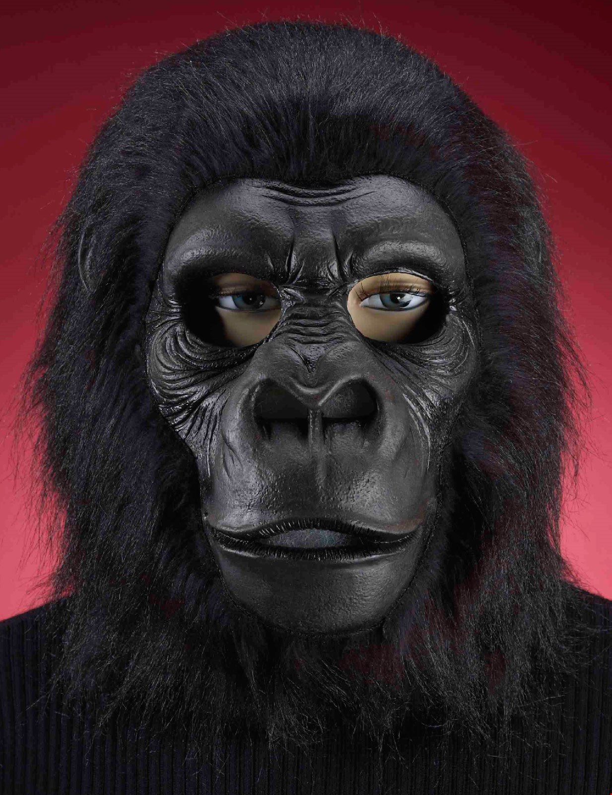 Hairy Black Gorilla Mask | BuyCostumes.com