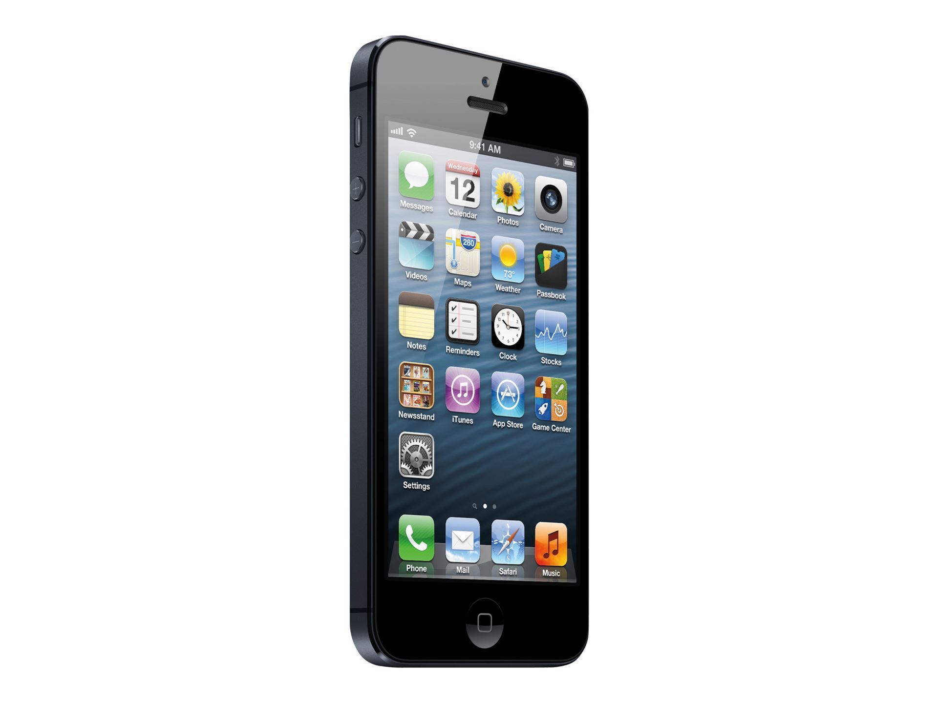 Apple iPhone 5 - Black & Slate - 4G LTE - 16 GB - GSM - Smartphone ...