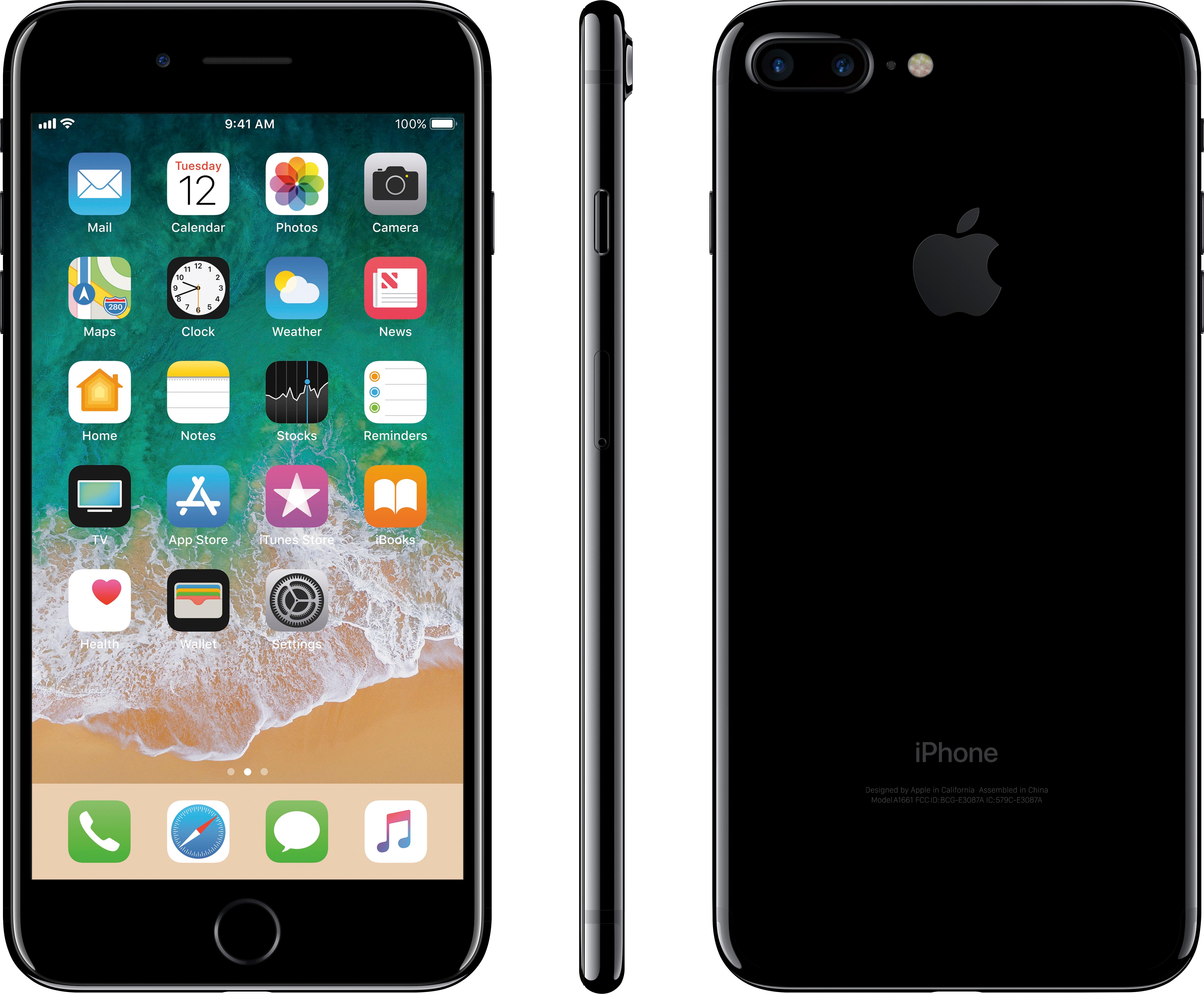 Apple iPhone 7 Plus 128GB Black MN4D2LL/A - Best Buy