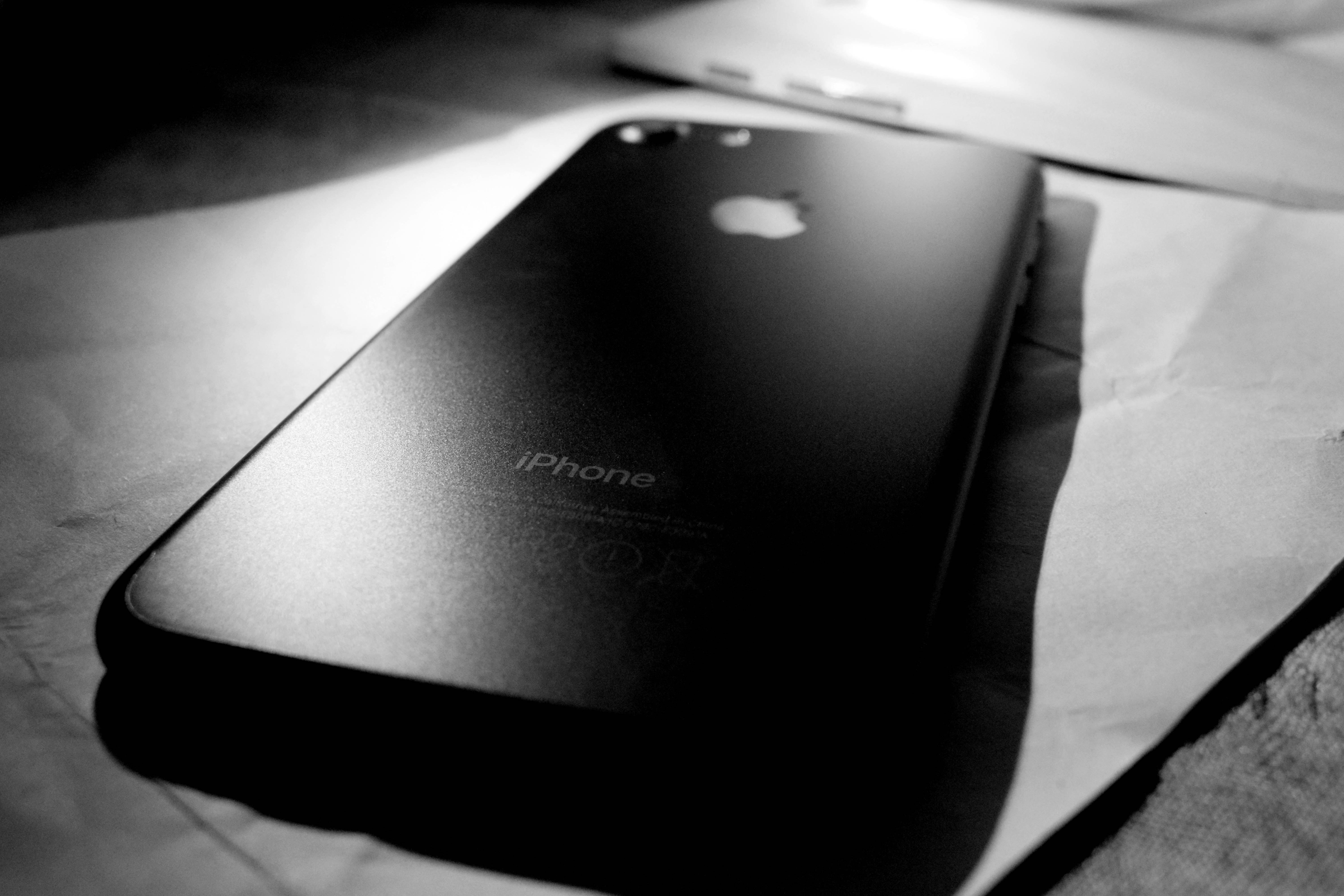 Free Photo Black Iphone 7 Apple Depth Of Field Gadget Free Download Jooinn