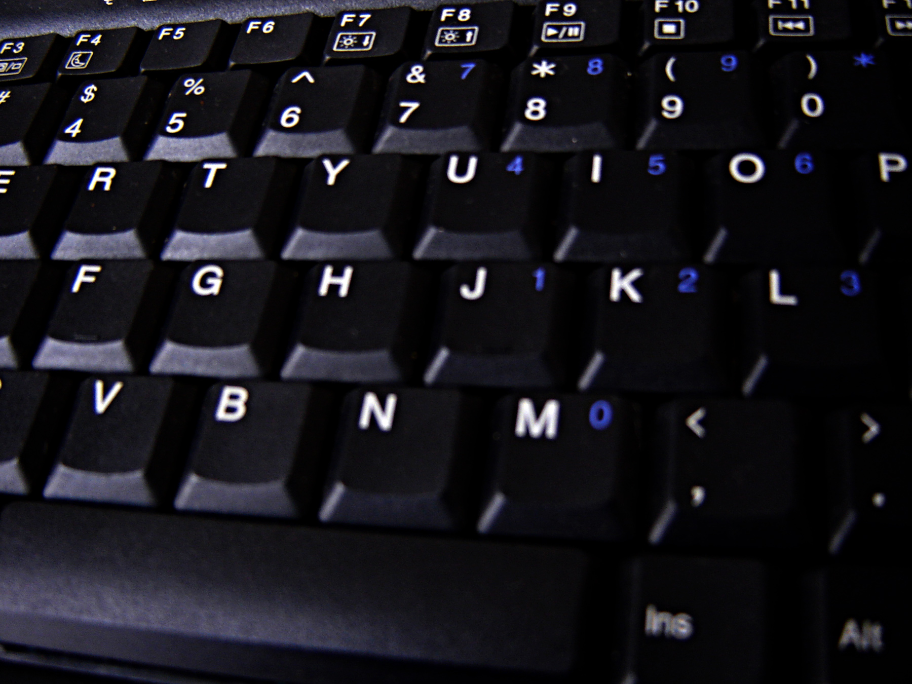 Black keyboard photo