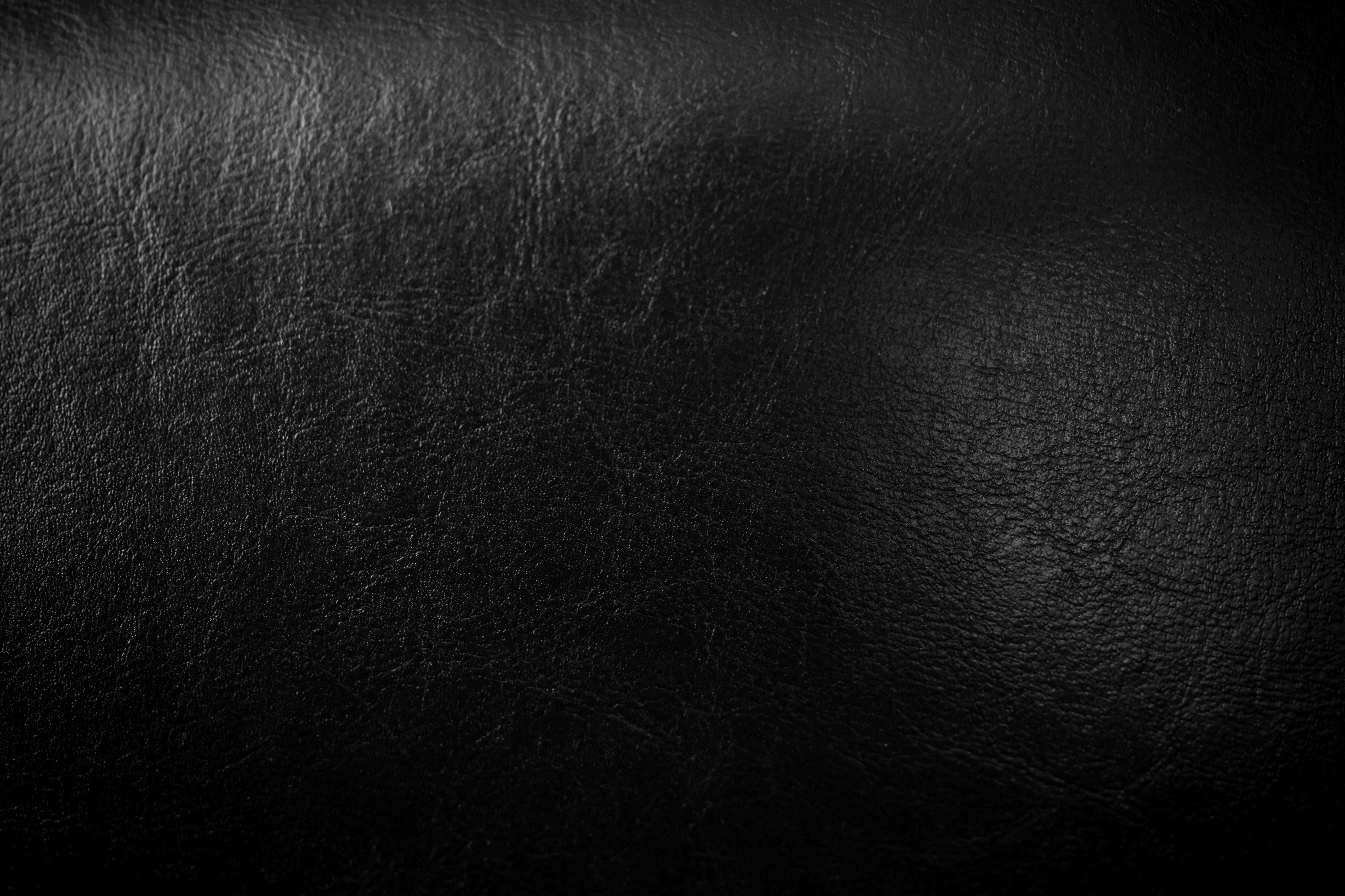 Black leather texture photo