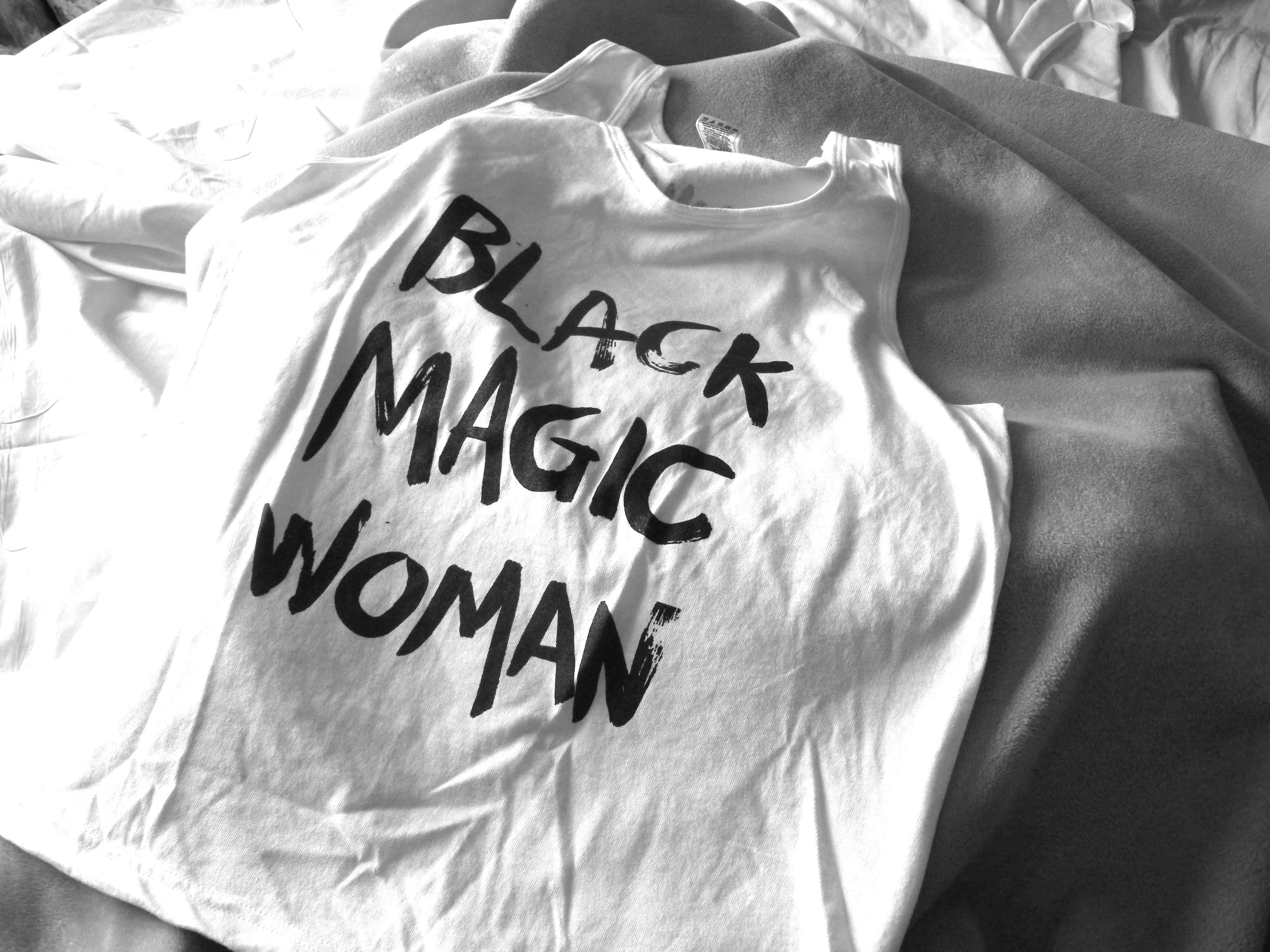 Black magic woman photo