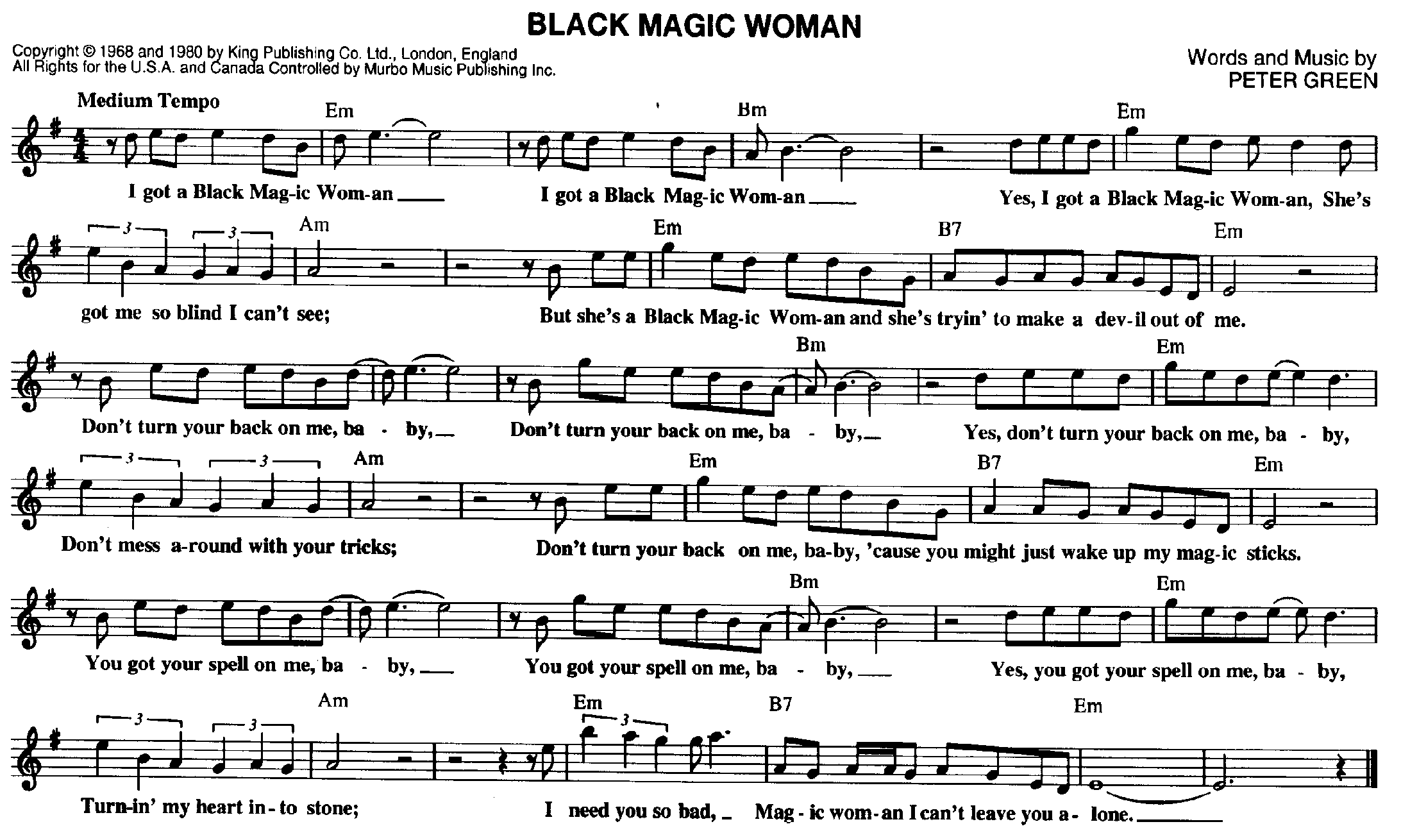 Black Magic Woman-Sax | Music | Pinterest | Black magic woman