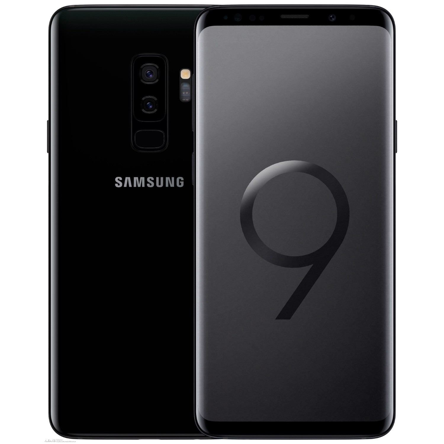 Samsung Galaxy S9 Plus G965FD Dual Sim 4G 128GB - Midnight Black ...