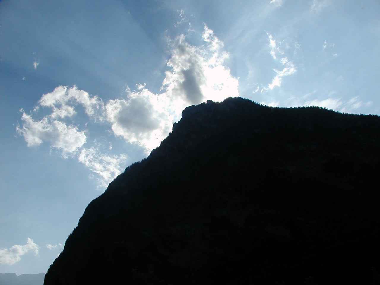 Black mountain photo