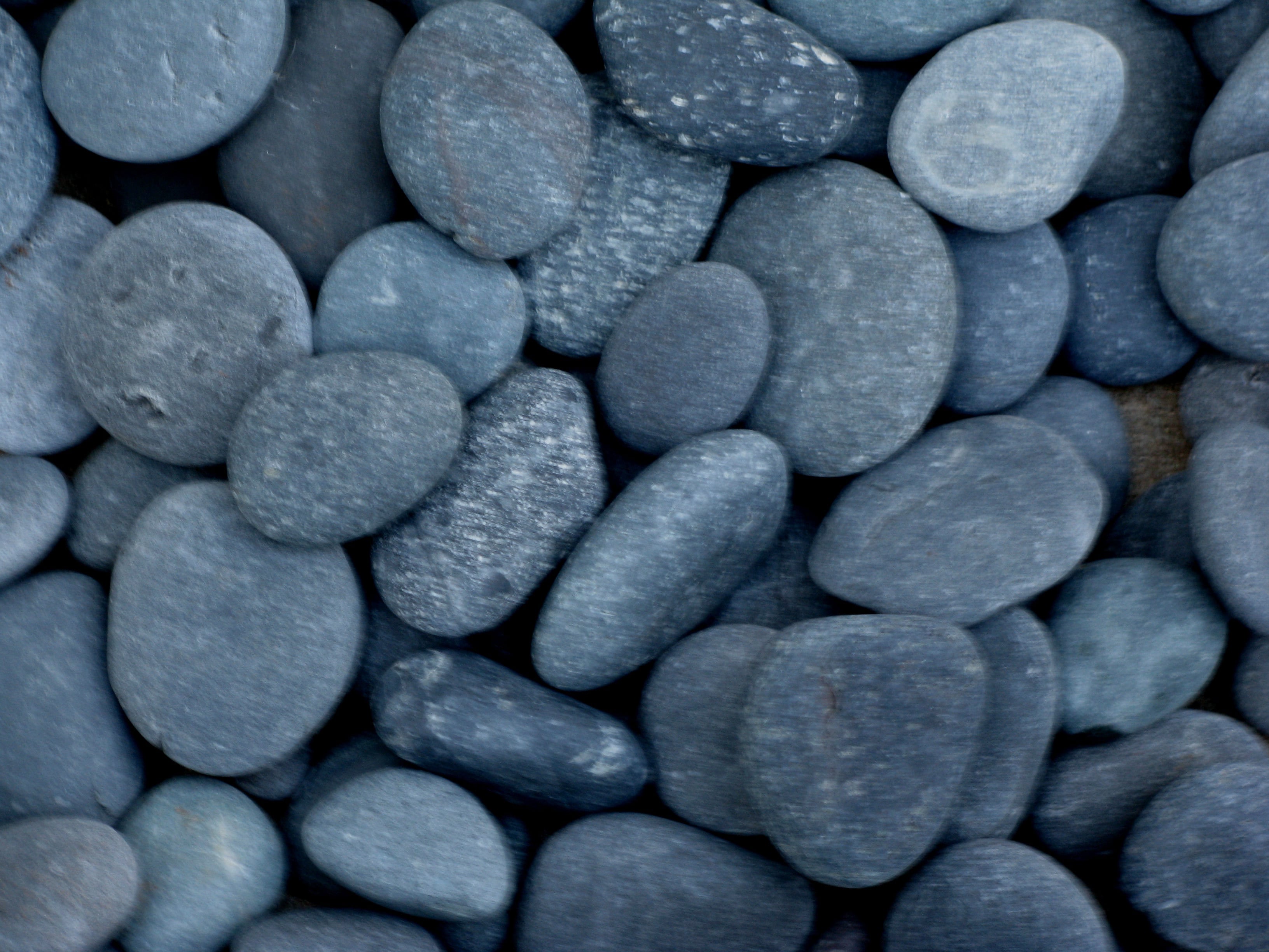 Black pebble stones photo