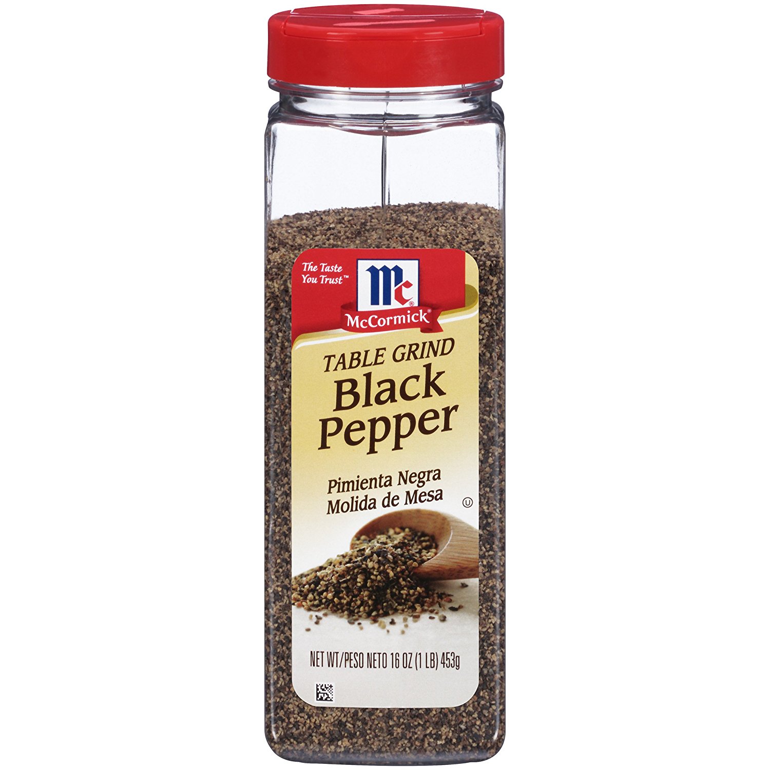 Amazon.com : McCormick Table Ground Black Pepper, 16 oz : Grocery ...