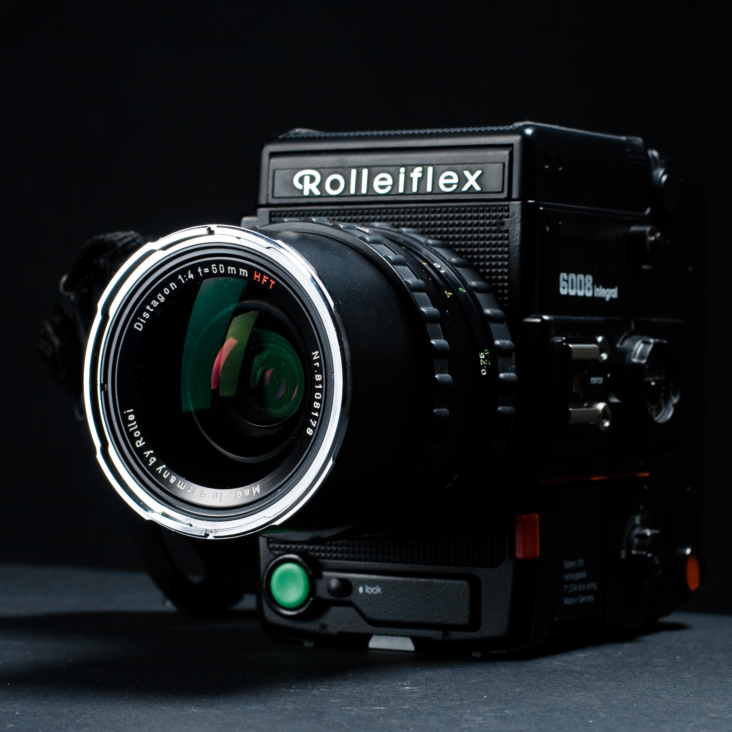 Black rolleiflex 6008 camera photo