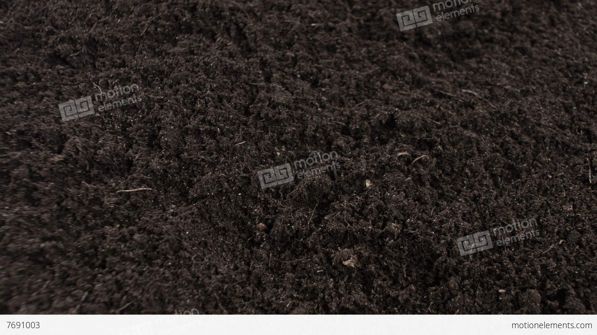 Black Soil Motion Background Stock video footage | 7691003
