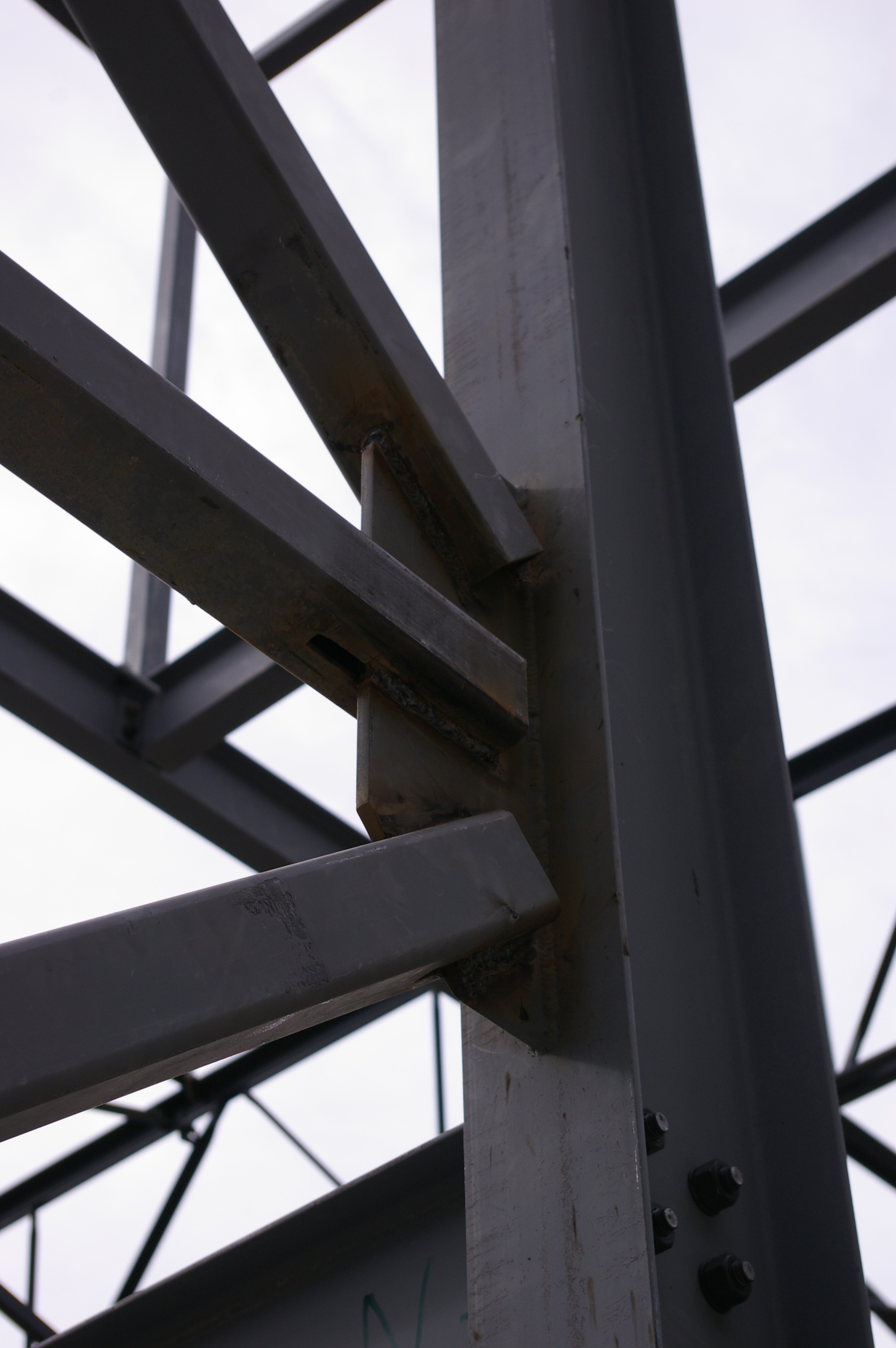 Steel Structure is up at Private Residence — EVstudio, Architect ...