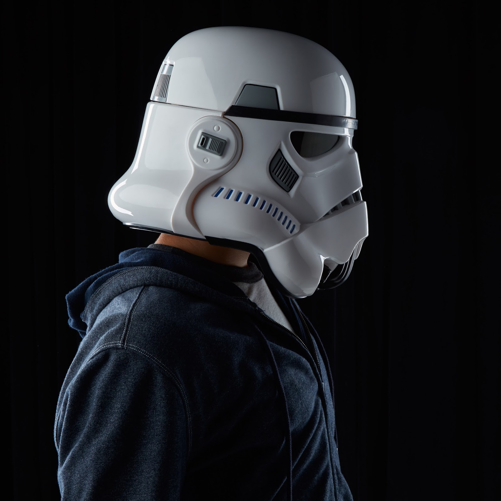 Hasbro's Black Series Stormtrooper Helmet w/ Voice Changer ...