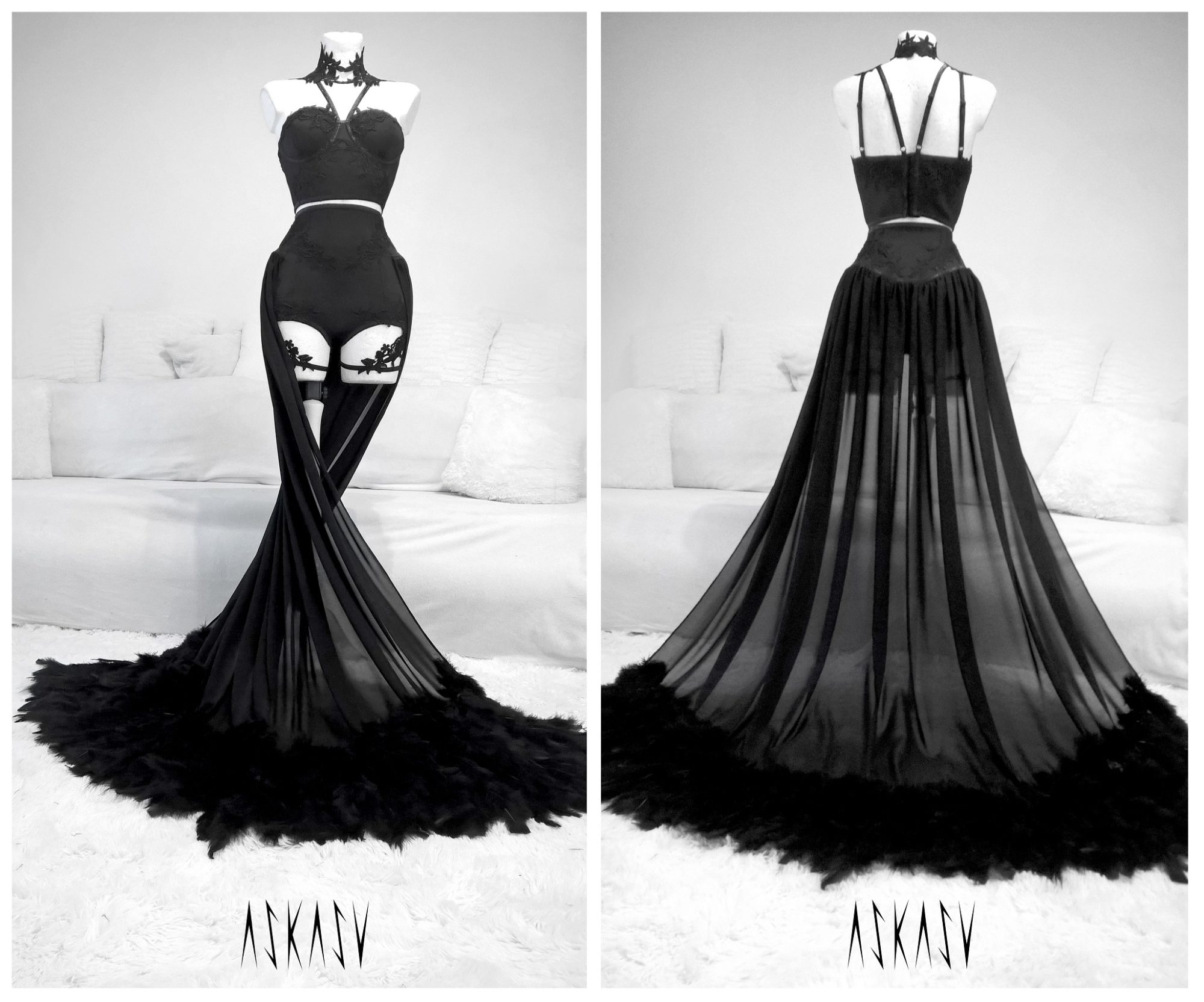 Black Swan Dress | Askasu