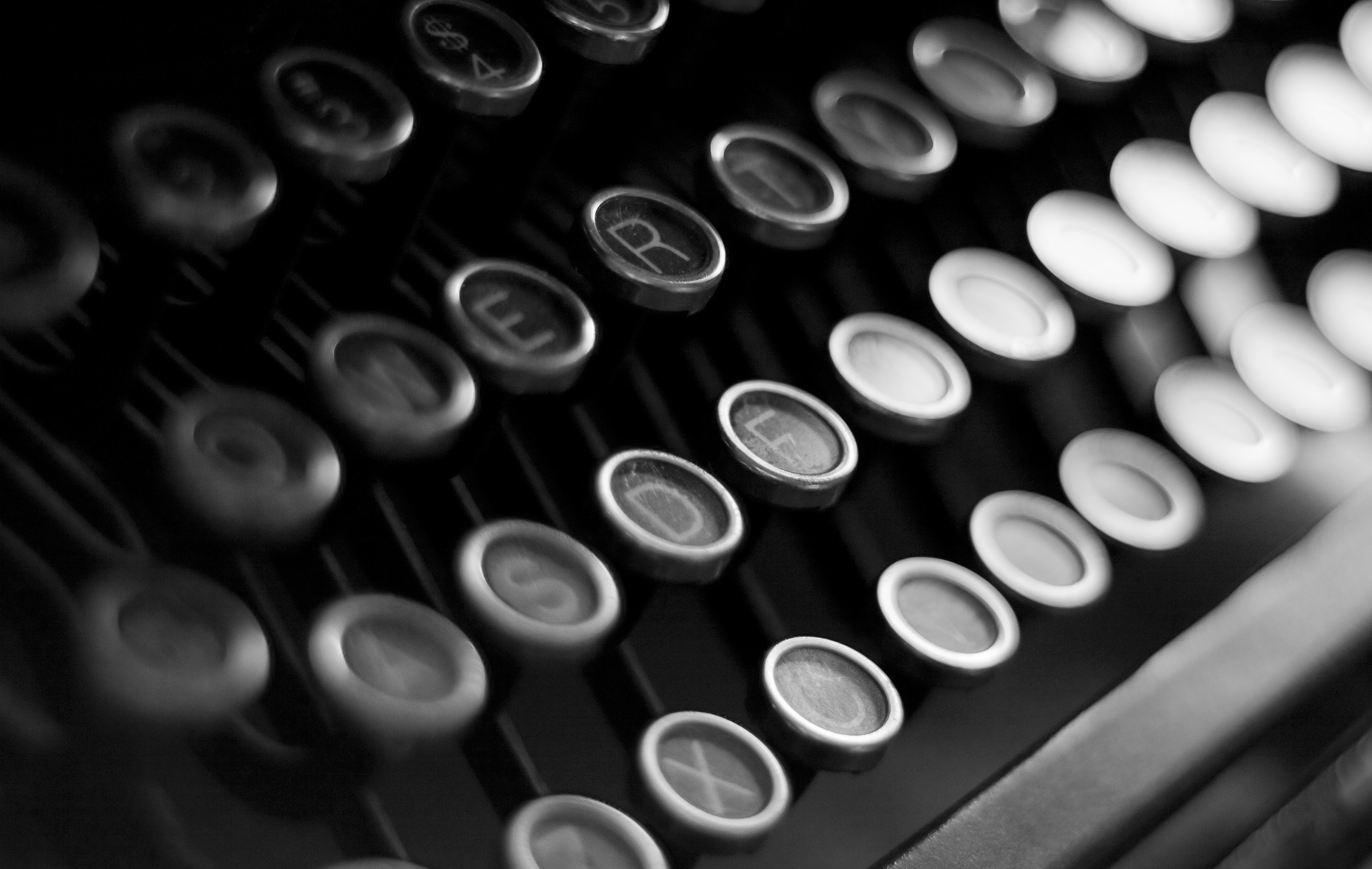 Typewriter Keys · Free Stock Photo