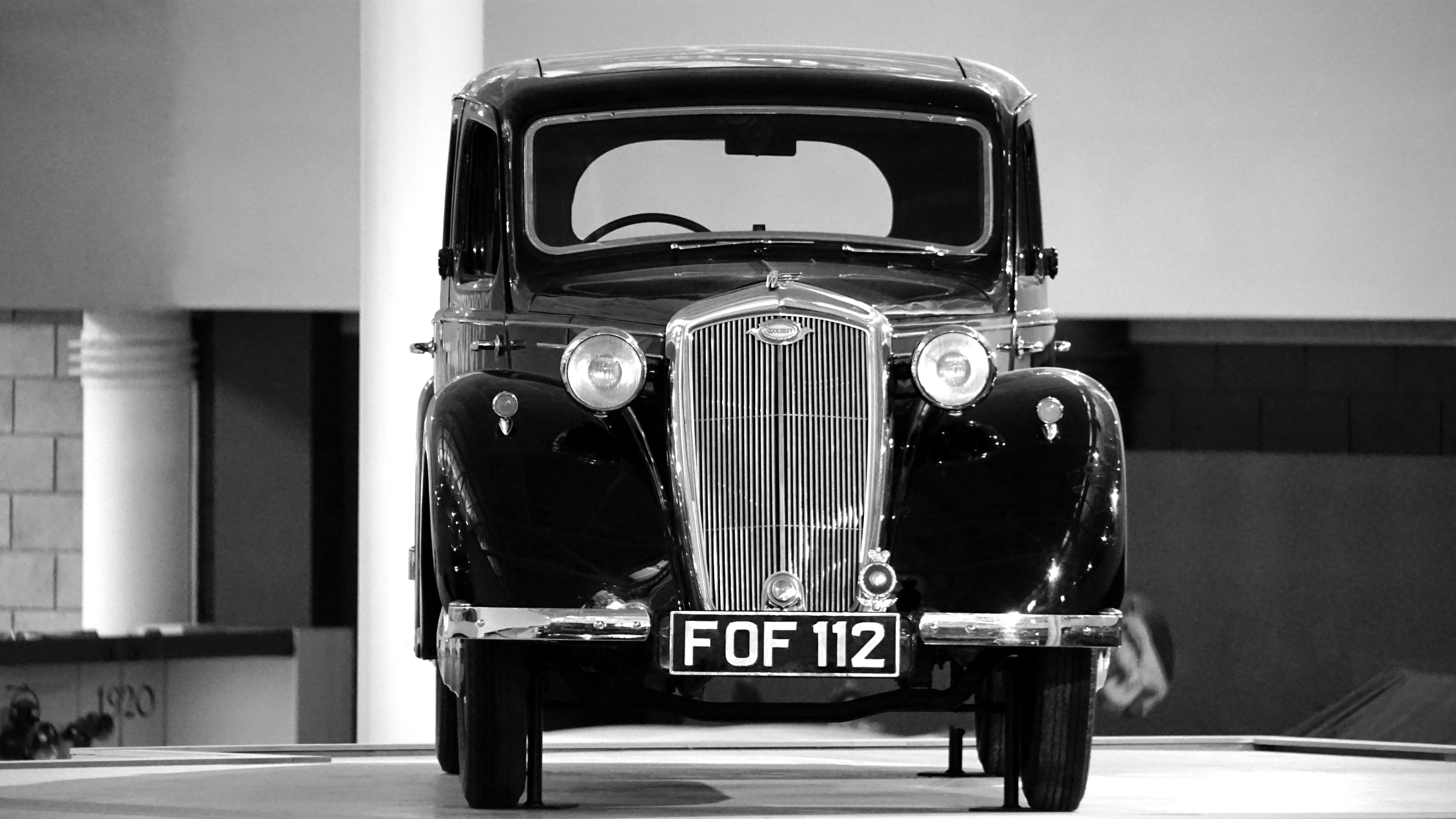 Black vintage car photo