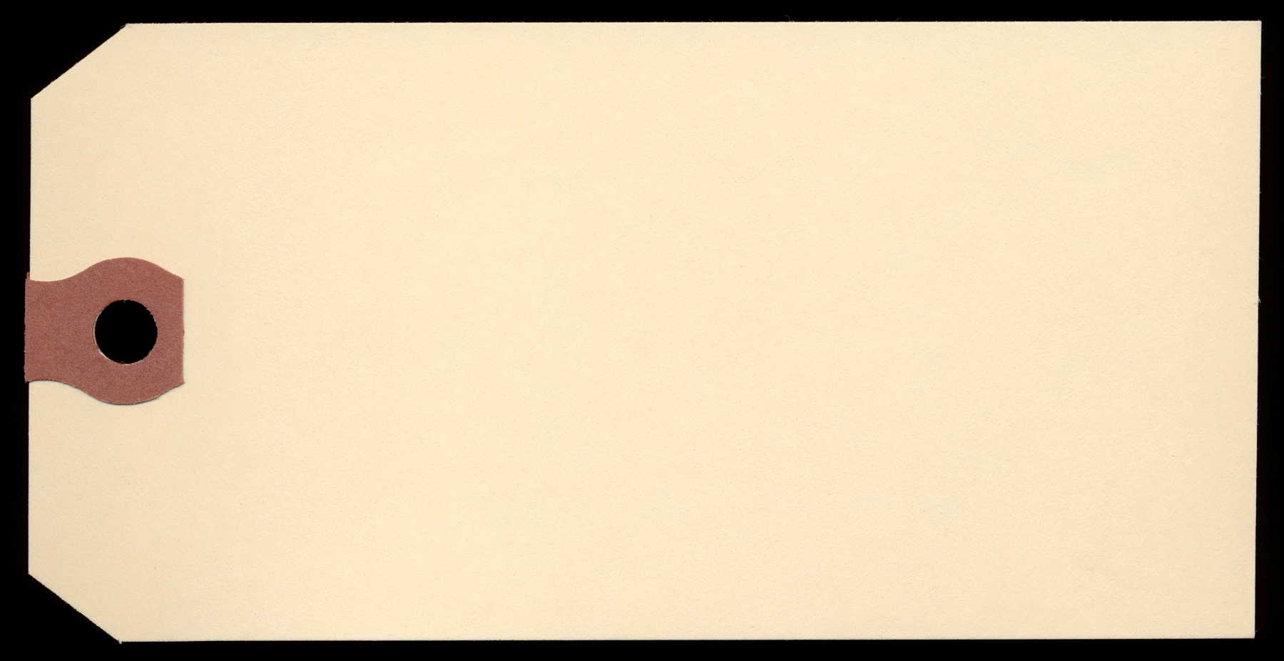 Blank paper tag photo