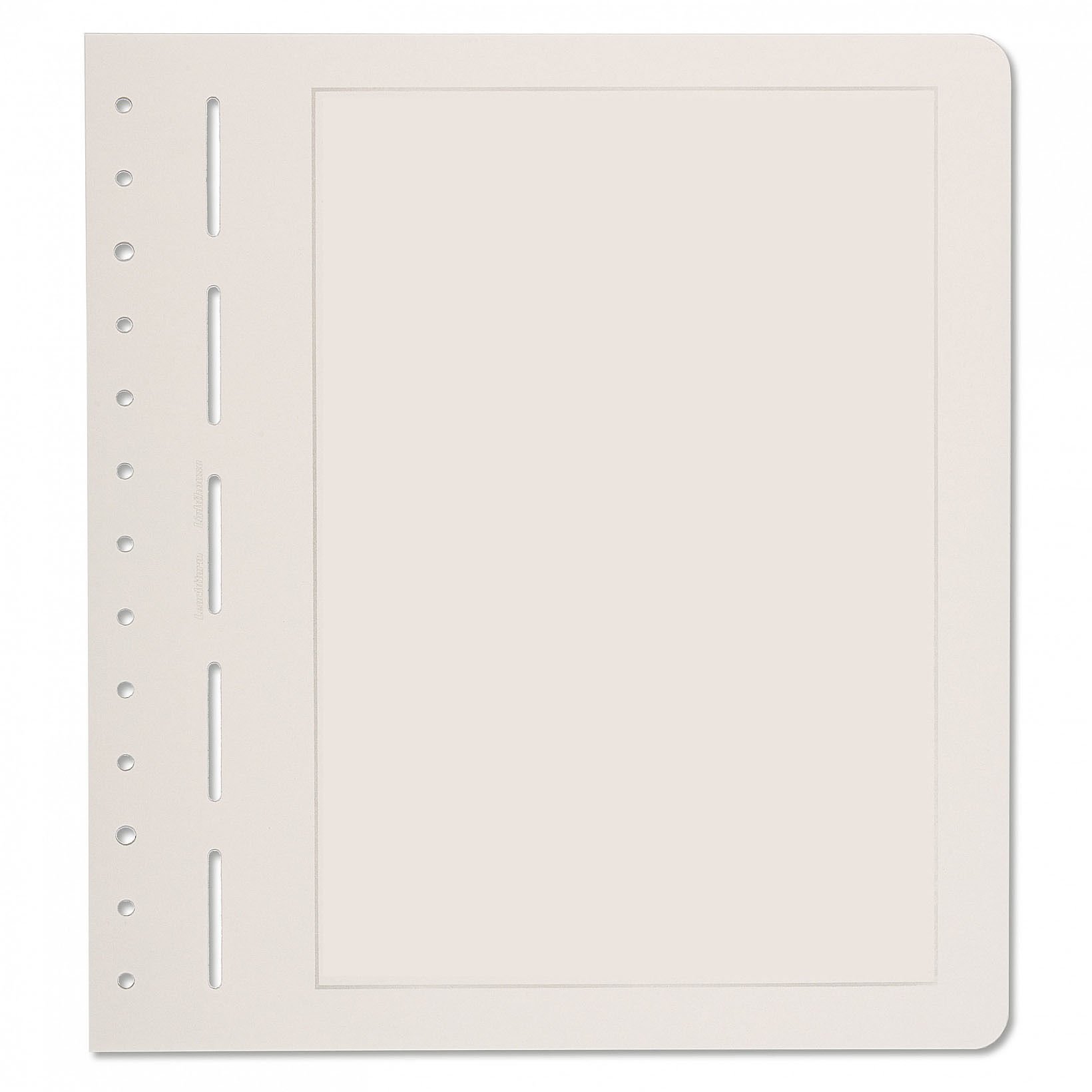 Blank Album Pages for Lighthouse stamp albums - Pages and Sheets for ...
