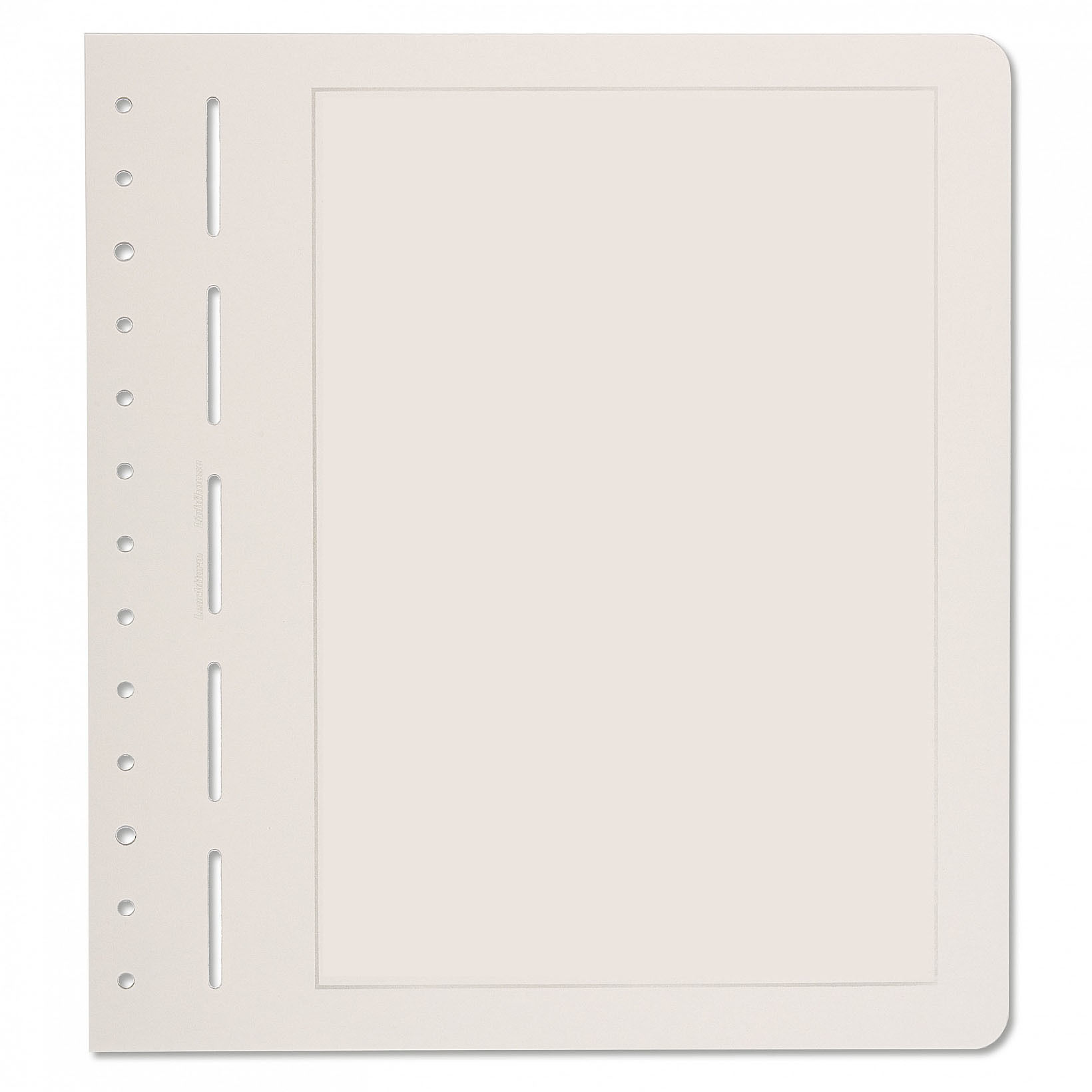 Blank Album Pages for Lighthouse stamp albums - Pages and Sheets for ...