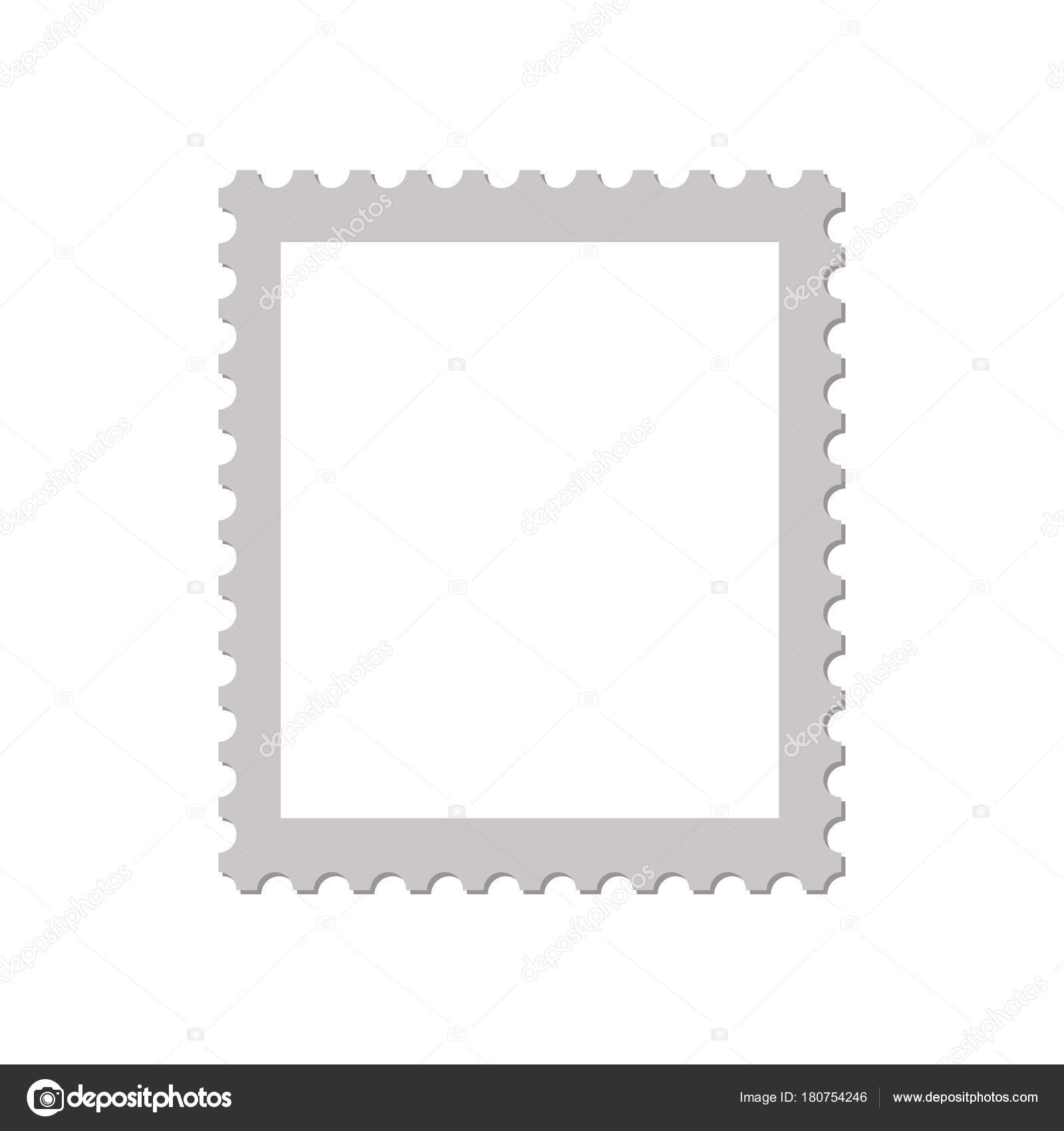 Blank Postage Stamp Vector — Stock Vector © brigada915.gmail.com ...