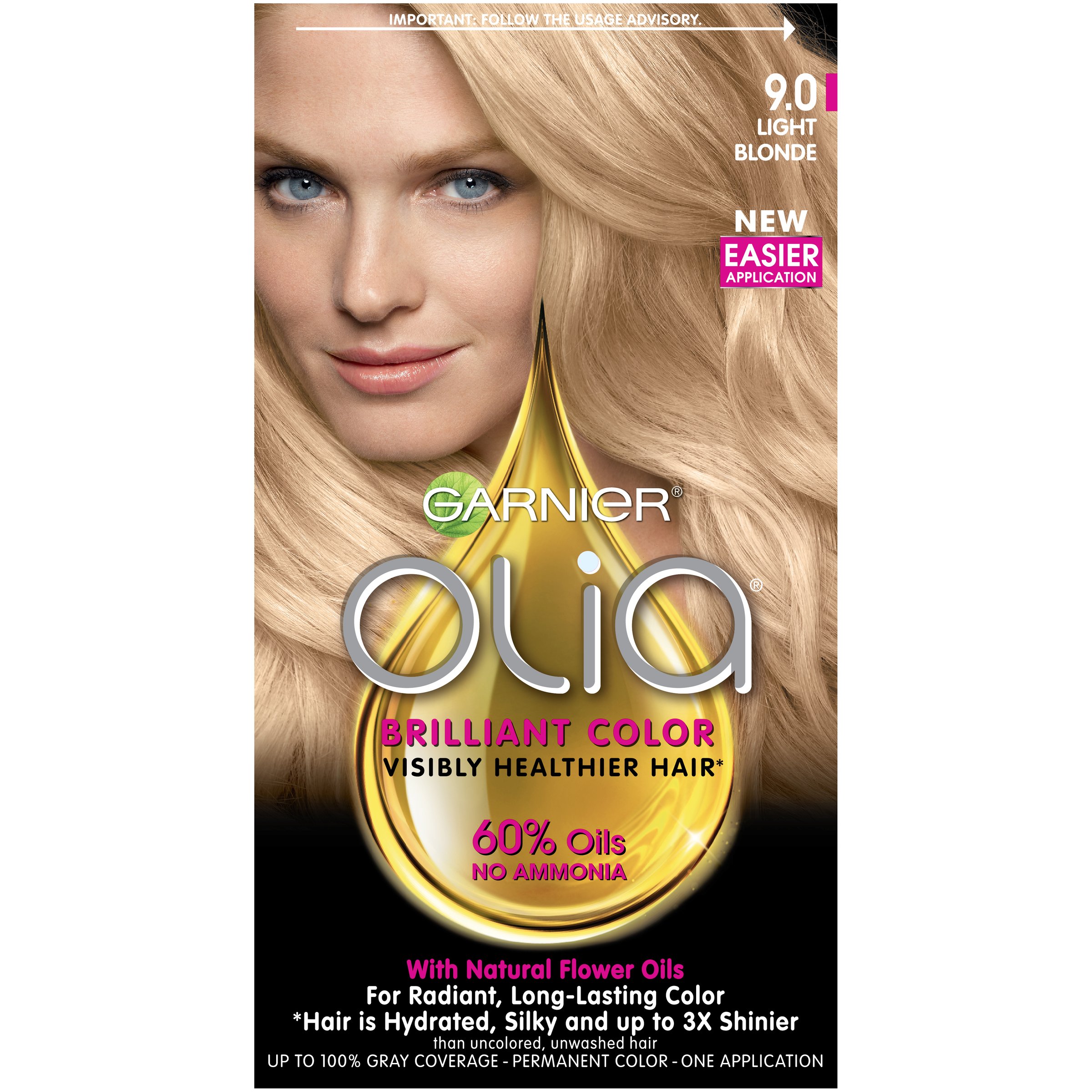 Amazon.com: Garnier Olia Hair Color, 9.3 Light Golden Blonde ...