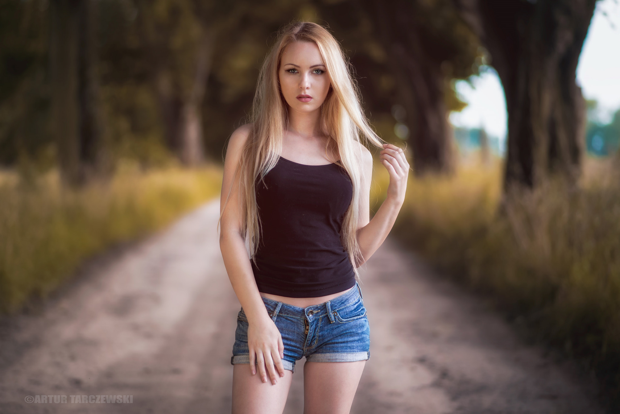 Blonde Girl In Depth Of Field Hd, HD Girls, 4k Wallpapers, Images ...