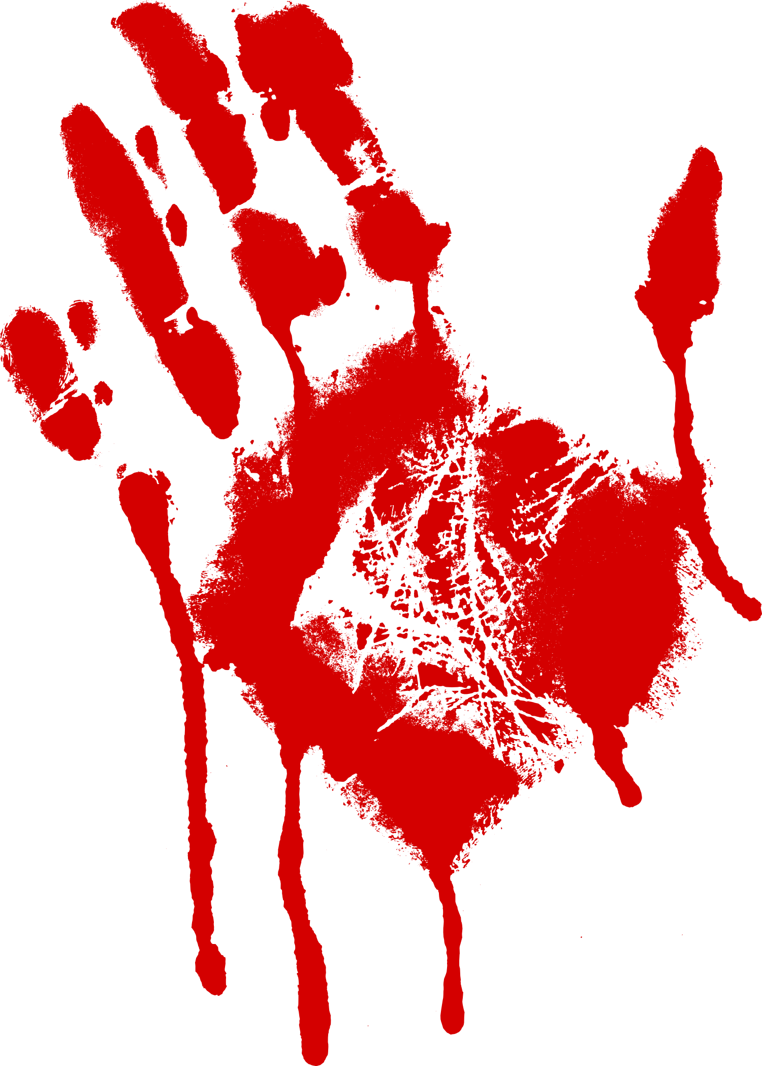 Download Free photo: Bloody Hand Print - Bleed, Red, Isolated - Free Download - Jooinn