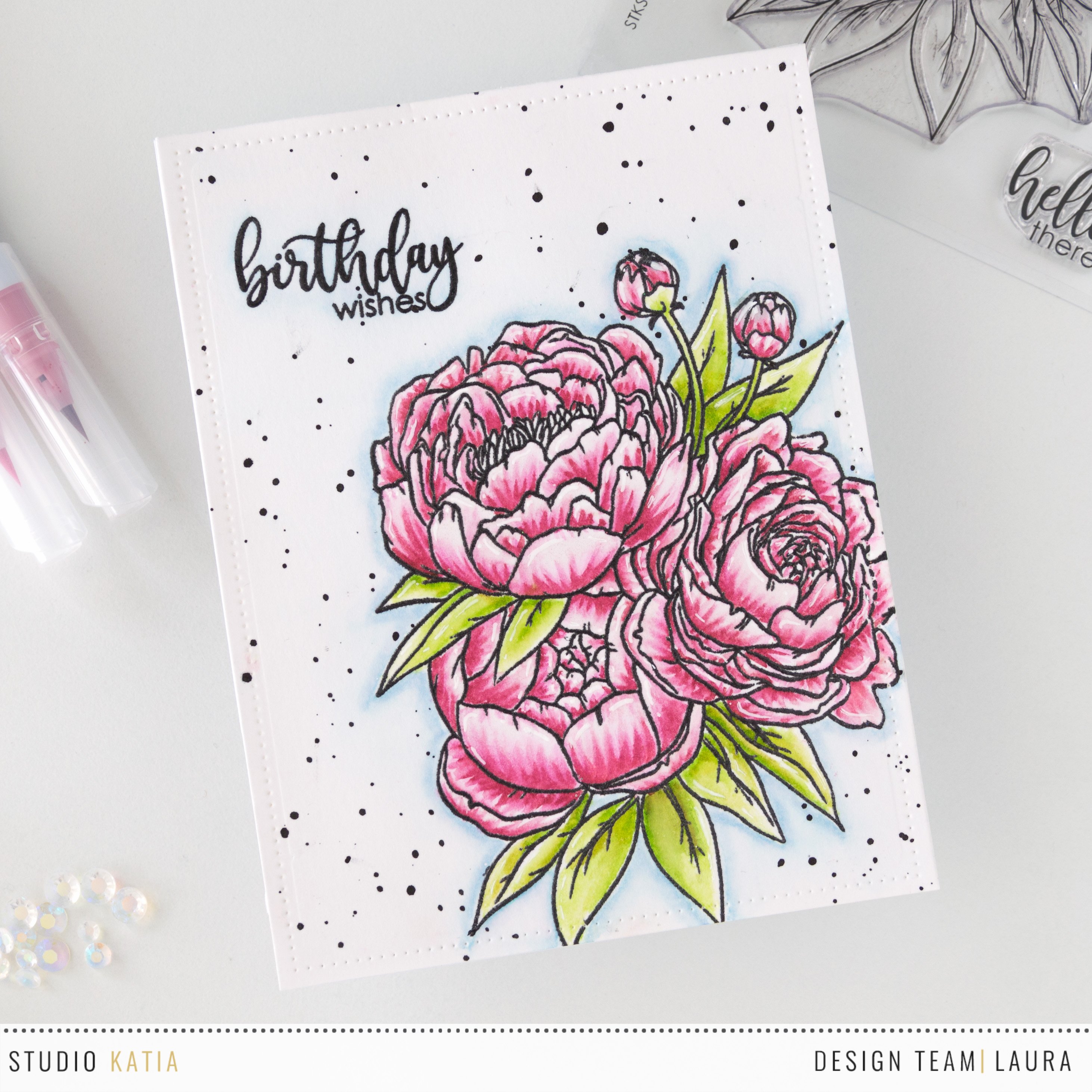Blooming Bunch | Clear Stamp Set – Studio Katia