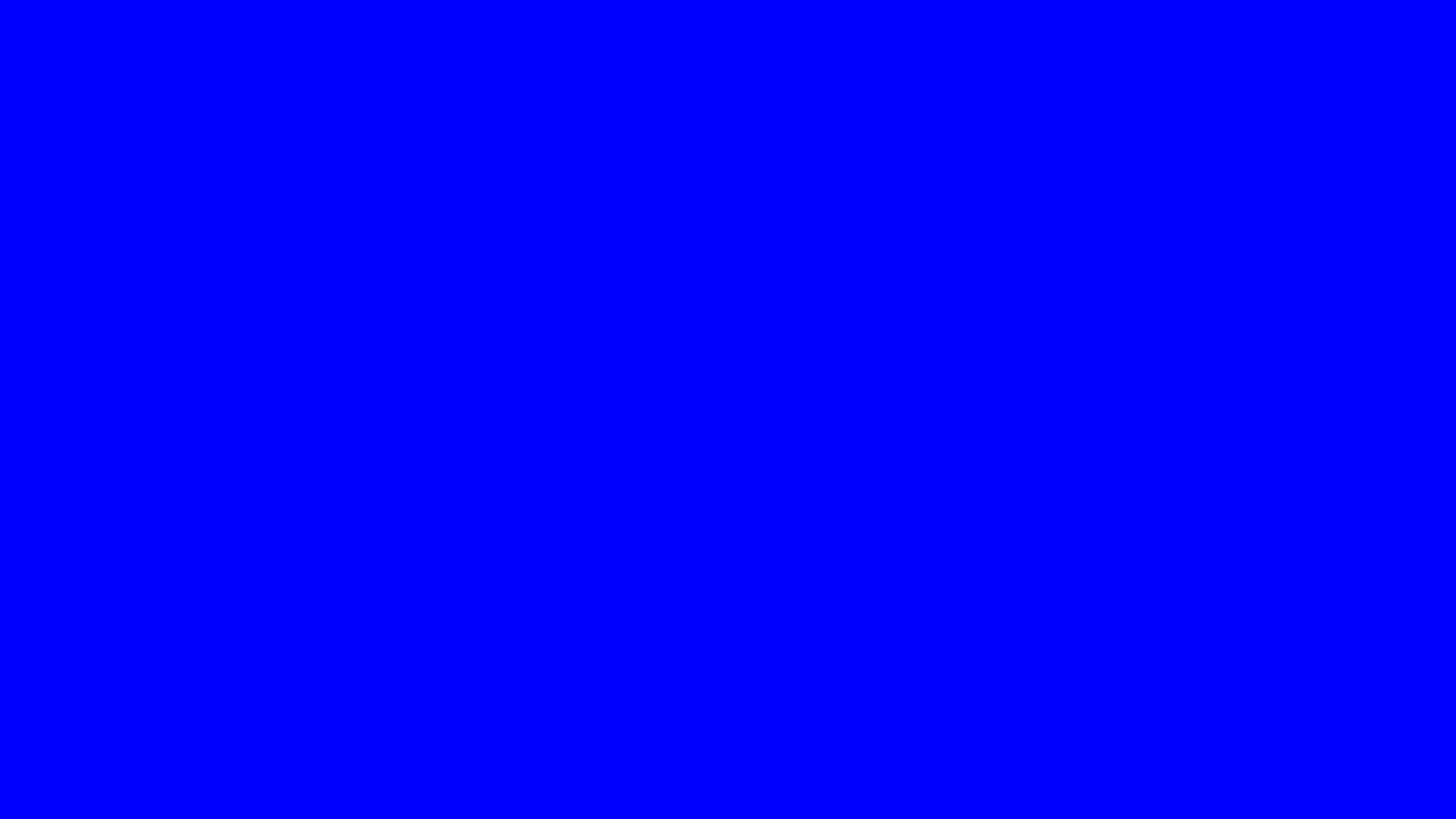 2560x1440 Blue Solid Color Background