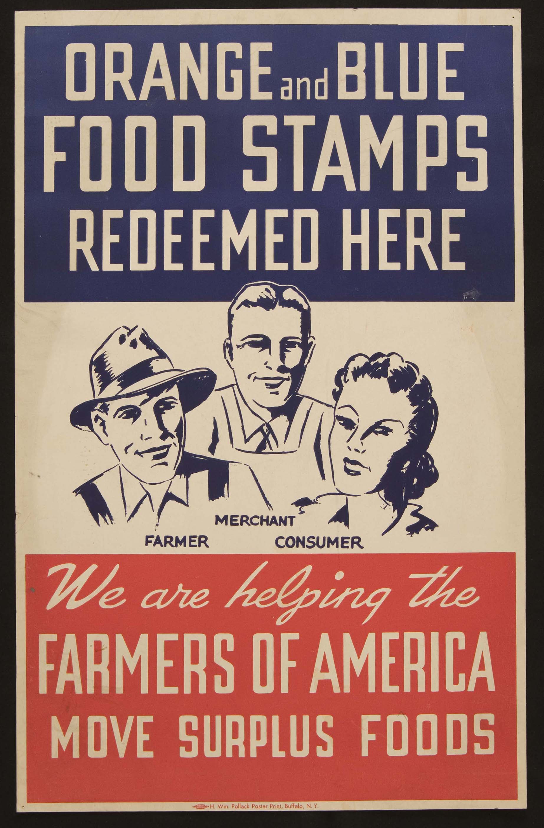 Orange and Blue Food Stamps Redeemed Here. We are helping the ...
