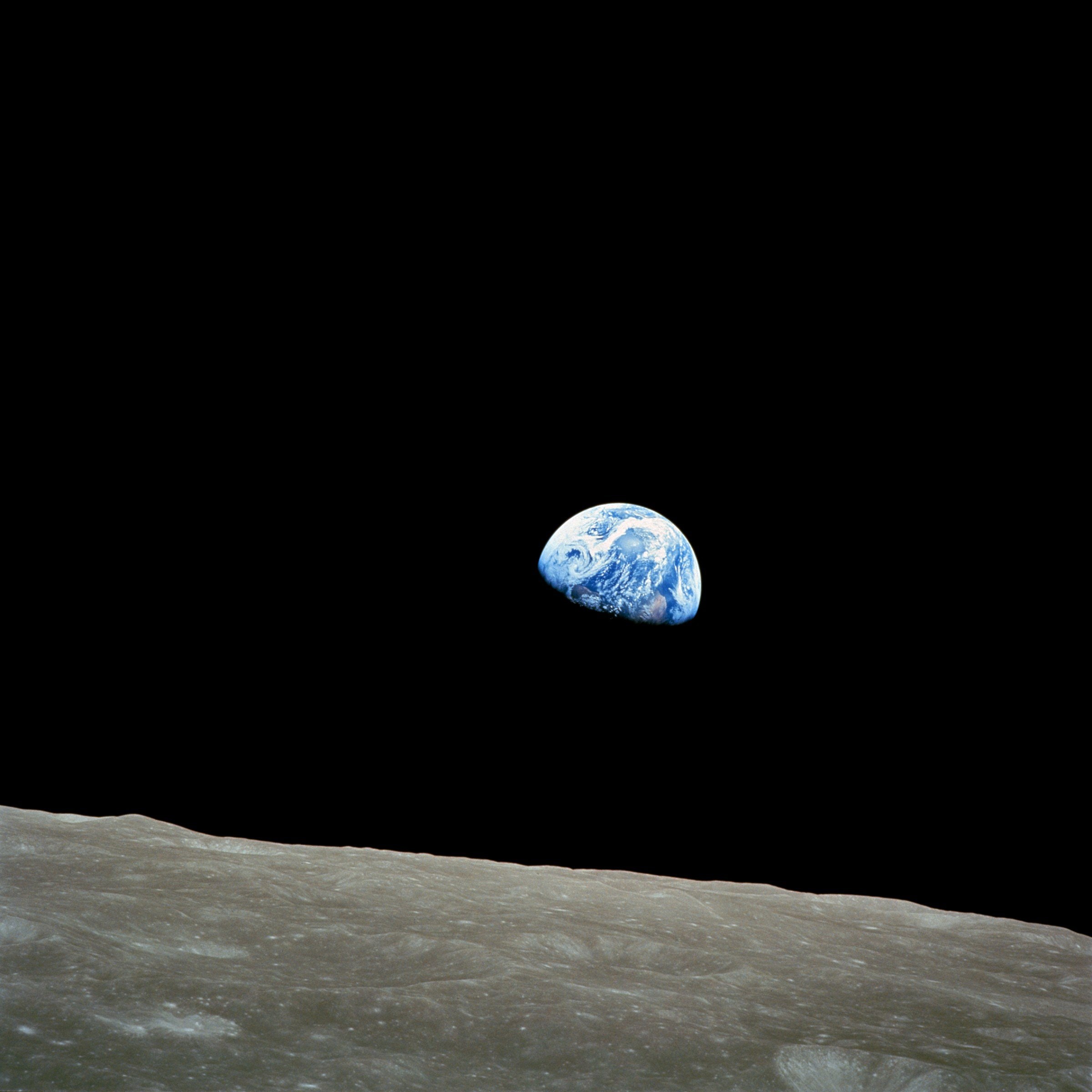 Blue and White Planet Display, Astronomy, Earth, Moon, Research, HQ Photo
