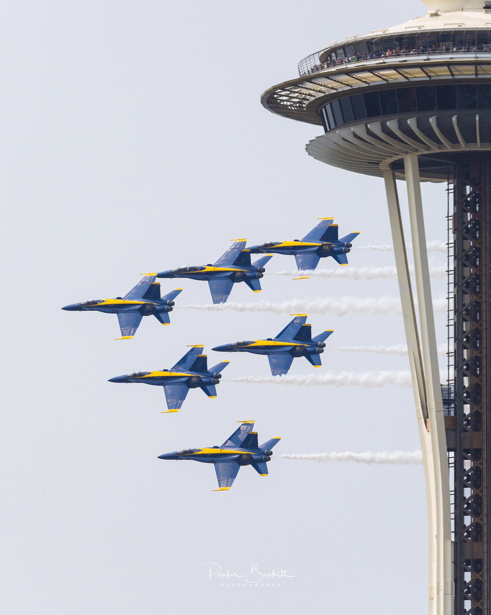 Photos: Blue Angels put on spectacular show over Seattle for SeaFair ...