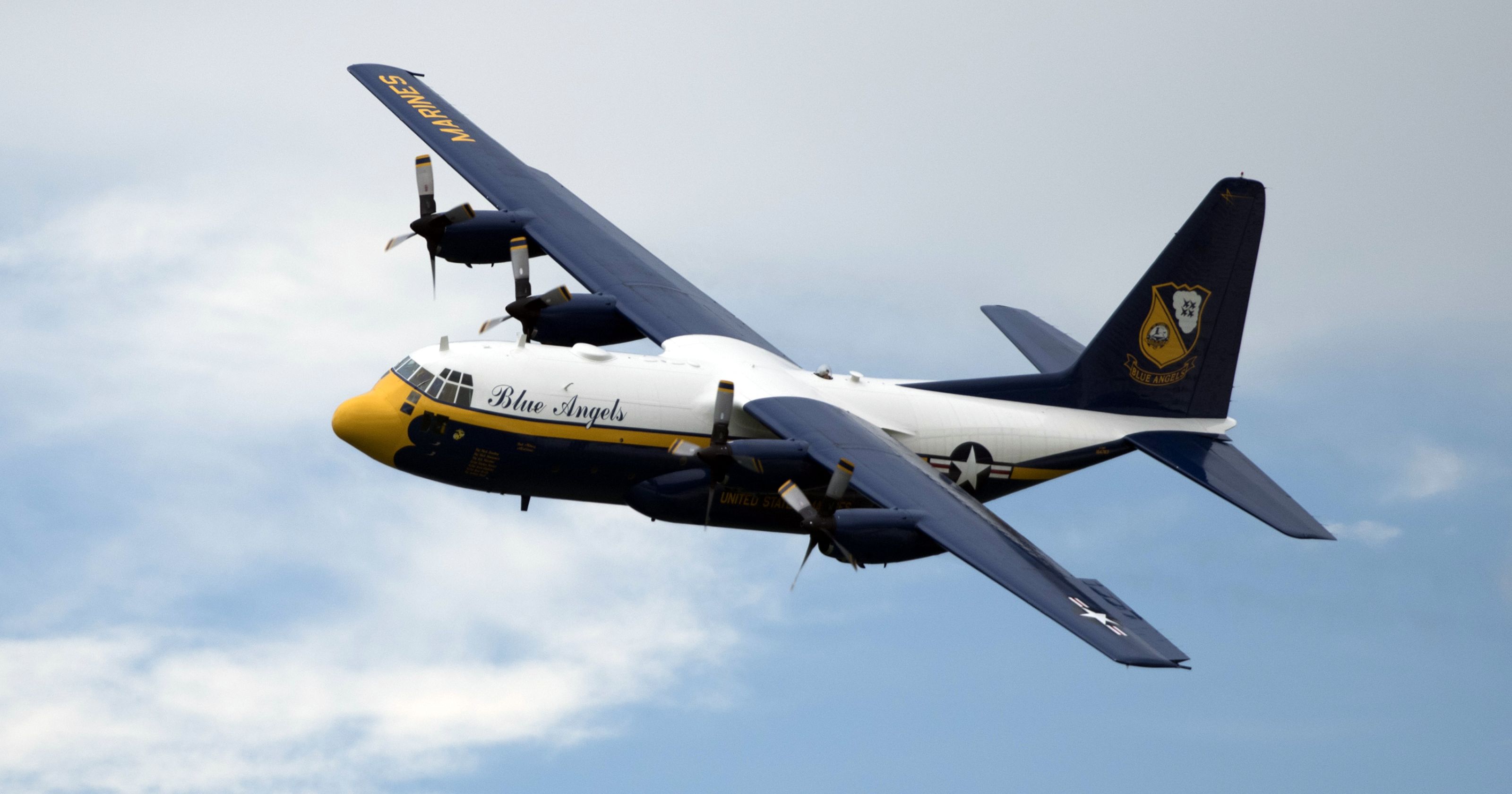 U.S. Navy Blue Angels seek new Fat Albert from British Royal Air Force