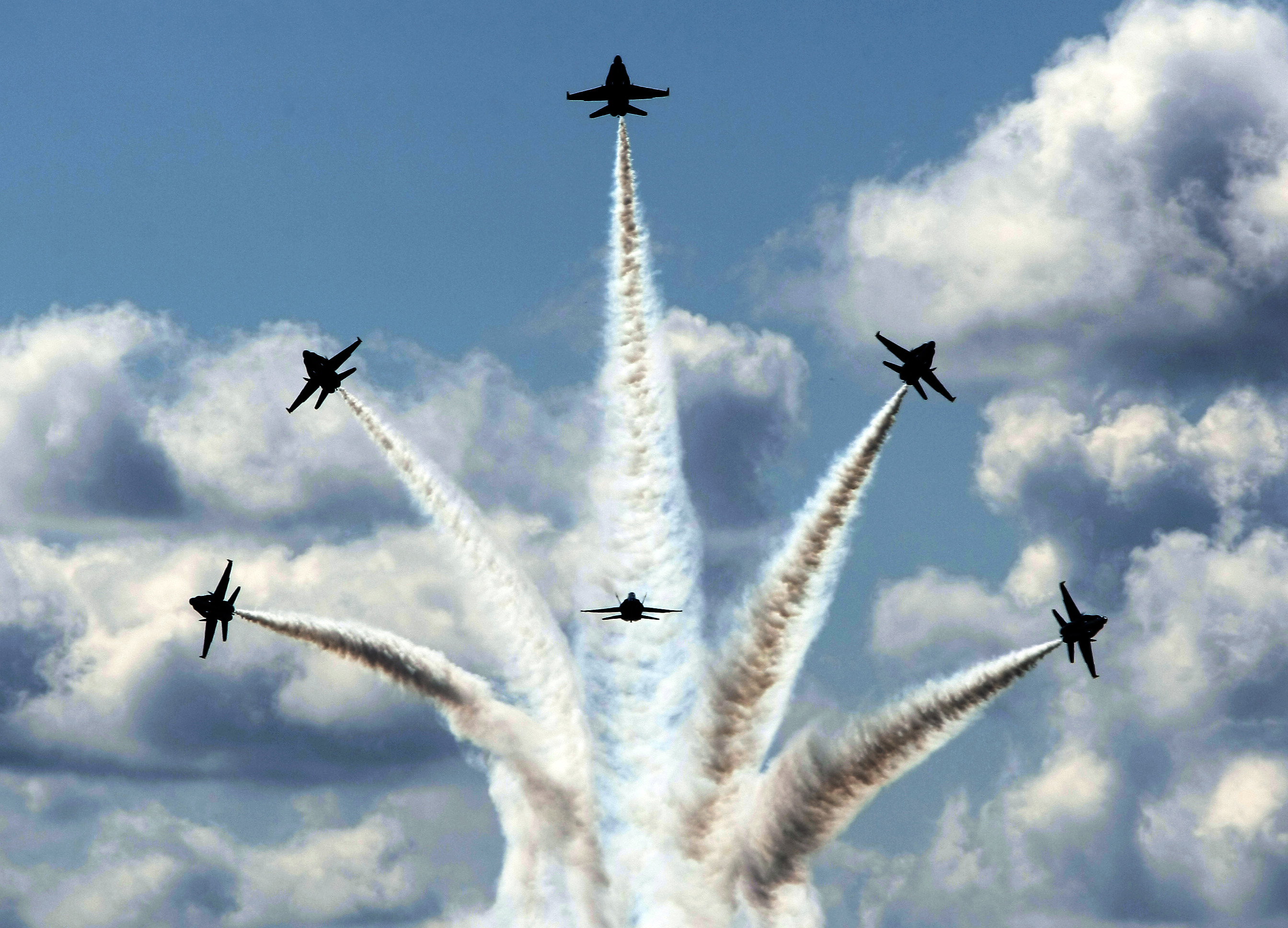 The Blue Angels Fly Over A Beach | Aviation Blog