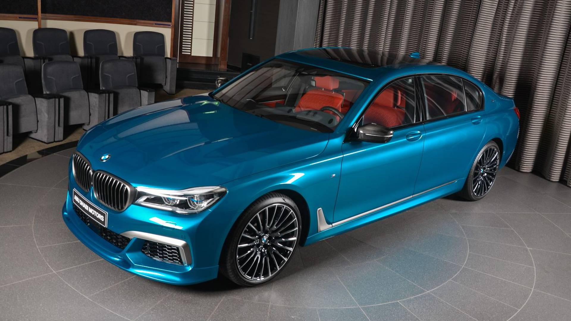 M760Li Individual Long Beach Blue Is BMW Abu Dhabi's Latest Toy