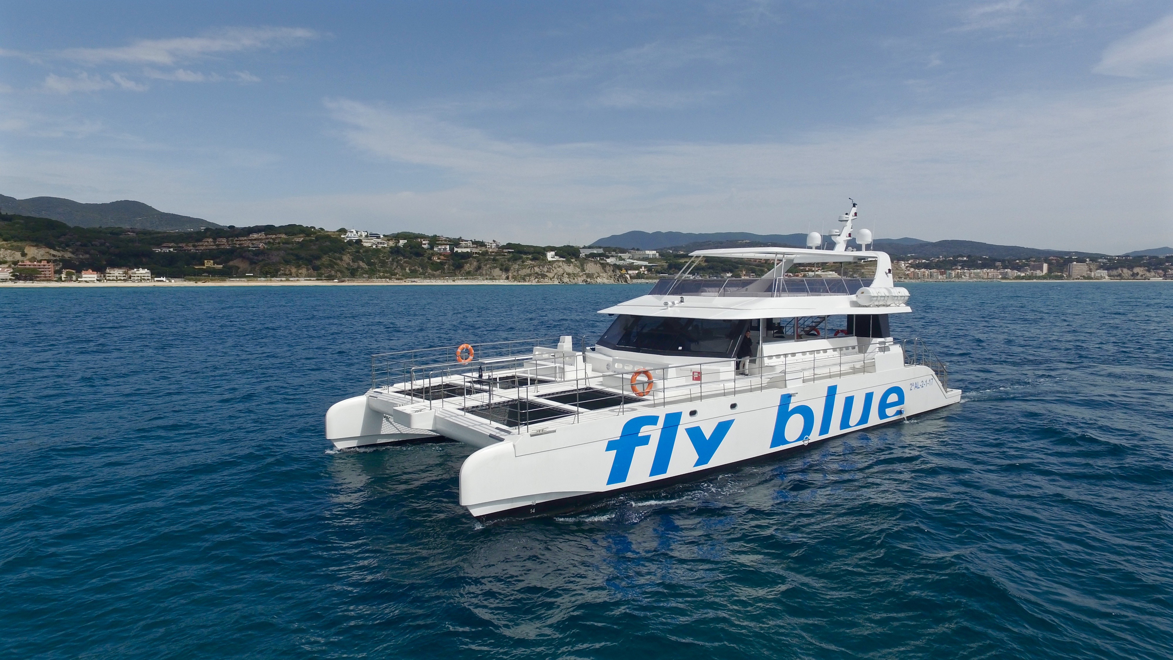 Delivery of the boat Fly Blue Uno - Dalmau Shipyard - Build Ships ...