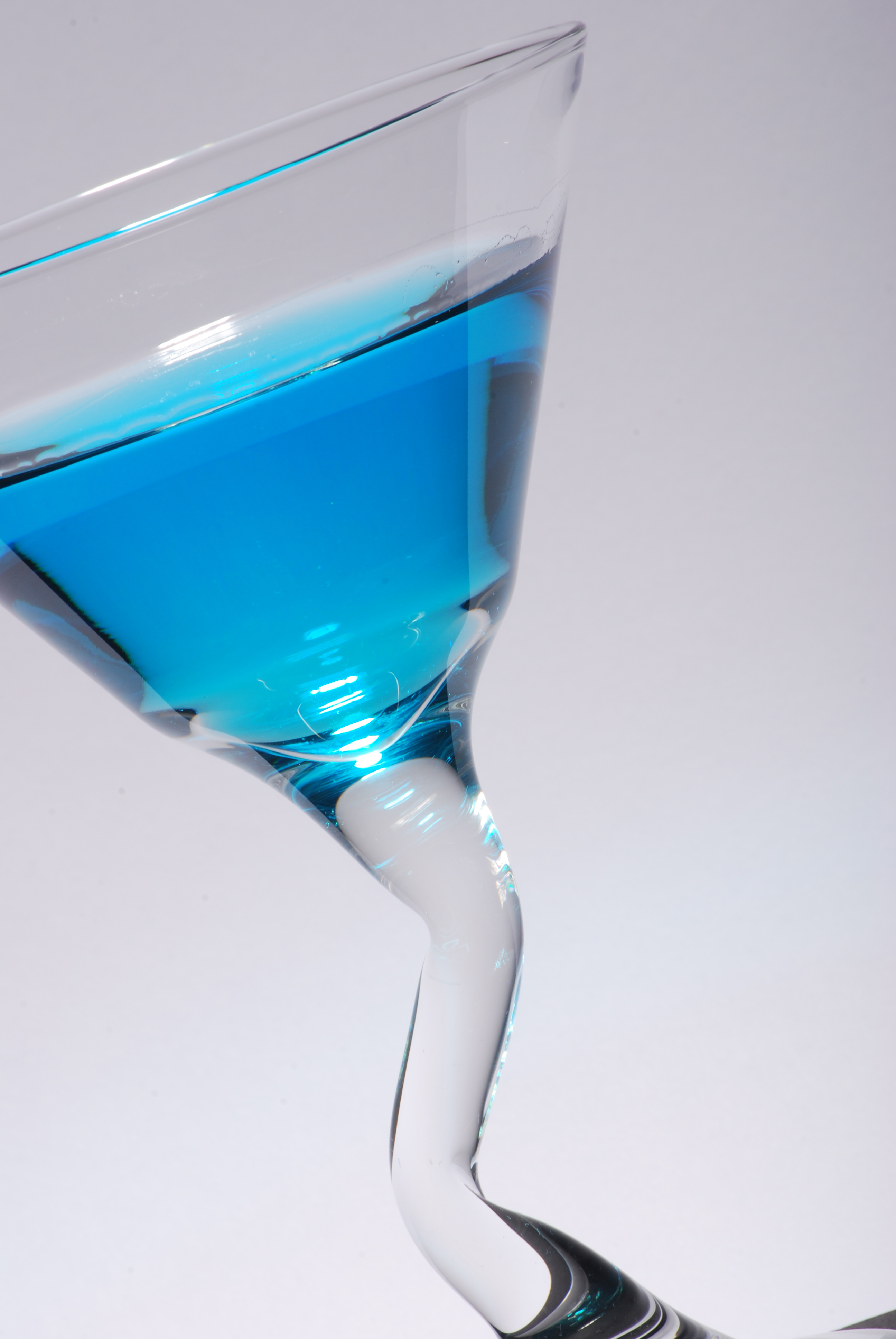 Blue cocktail photo