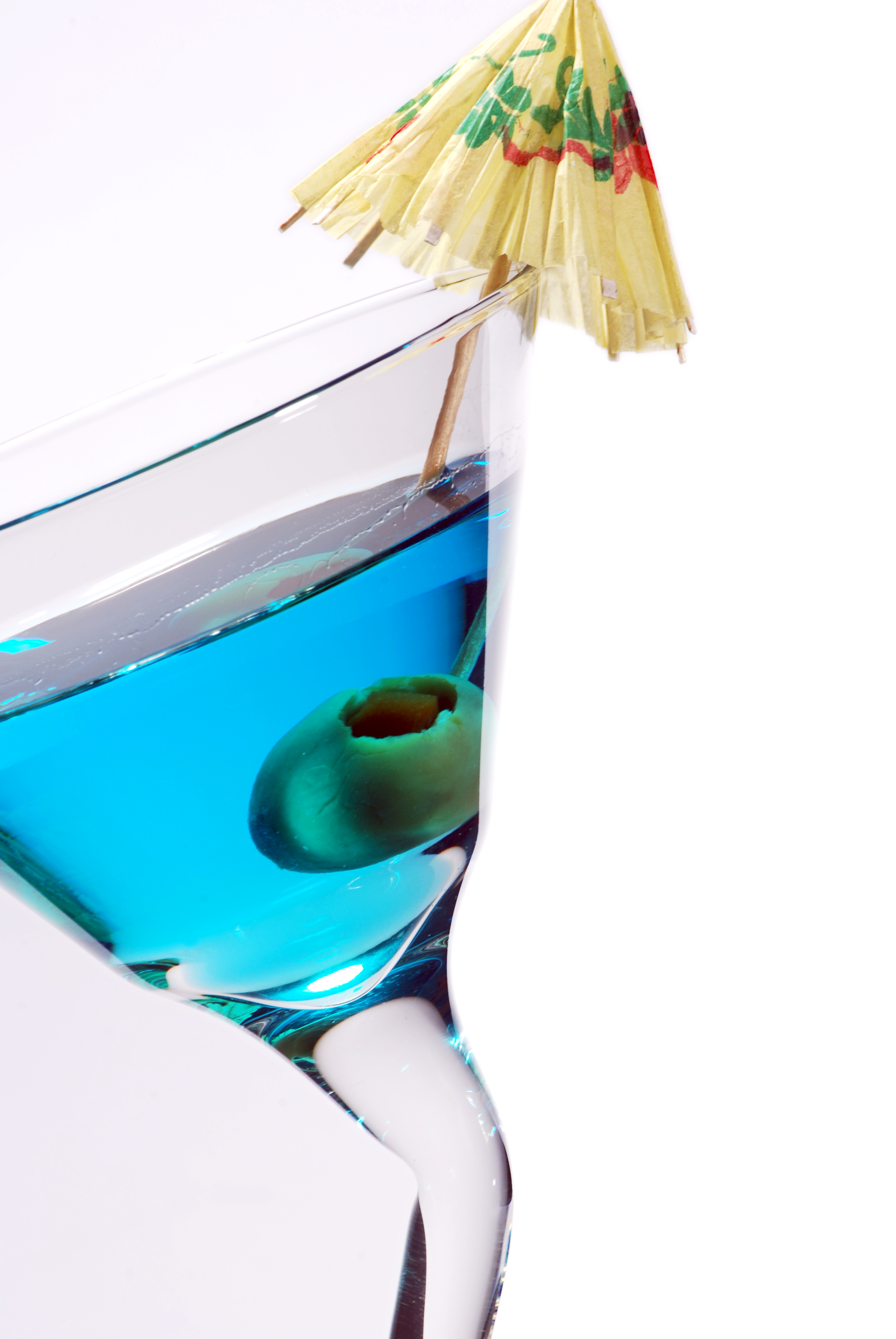 Blue cocktail photo