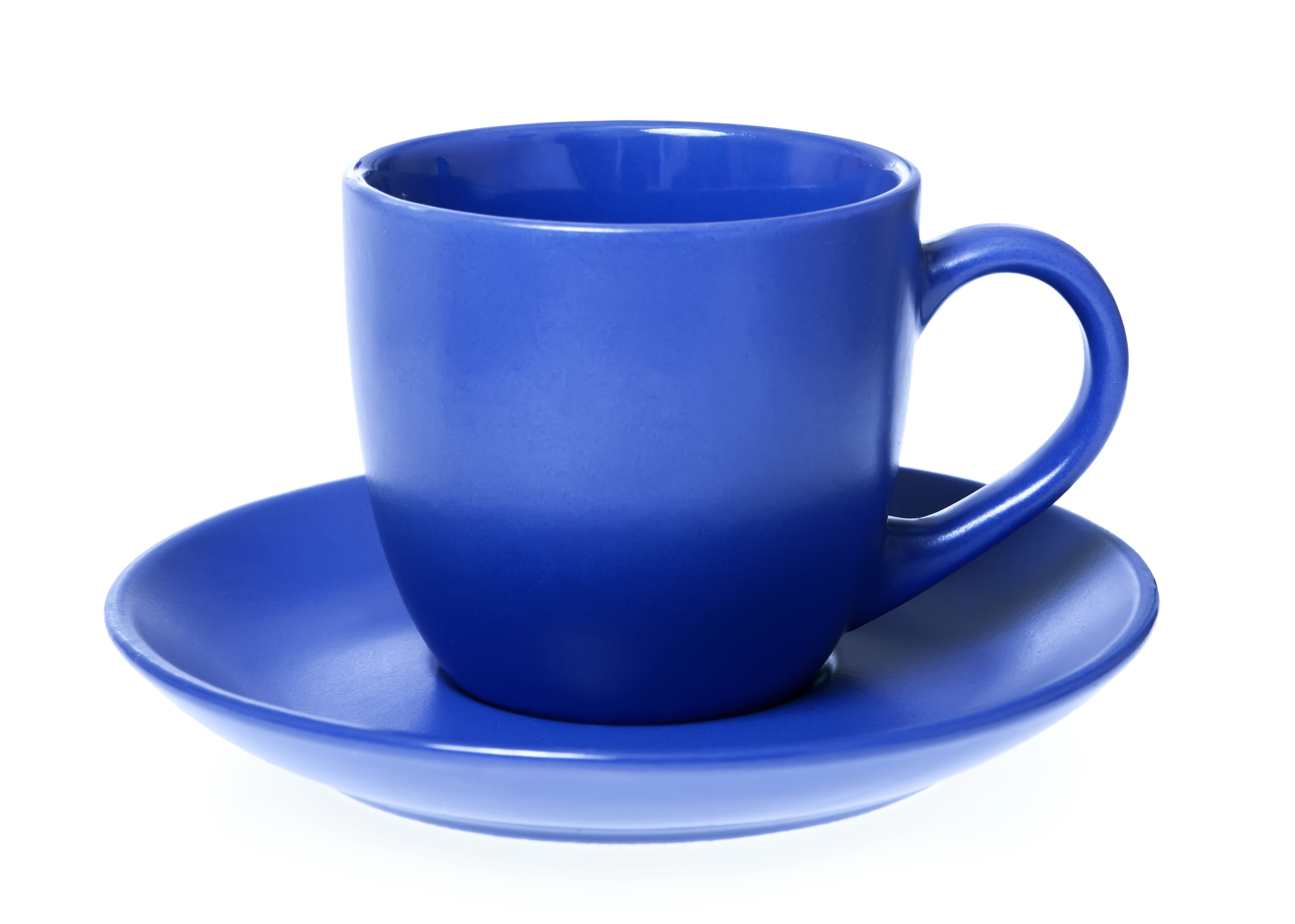 Blue cup photo