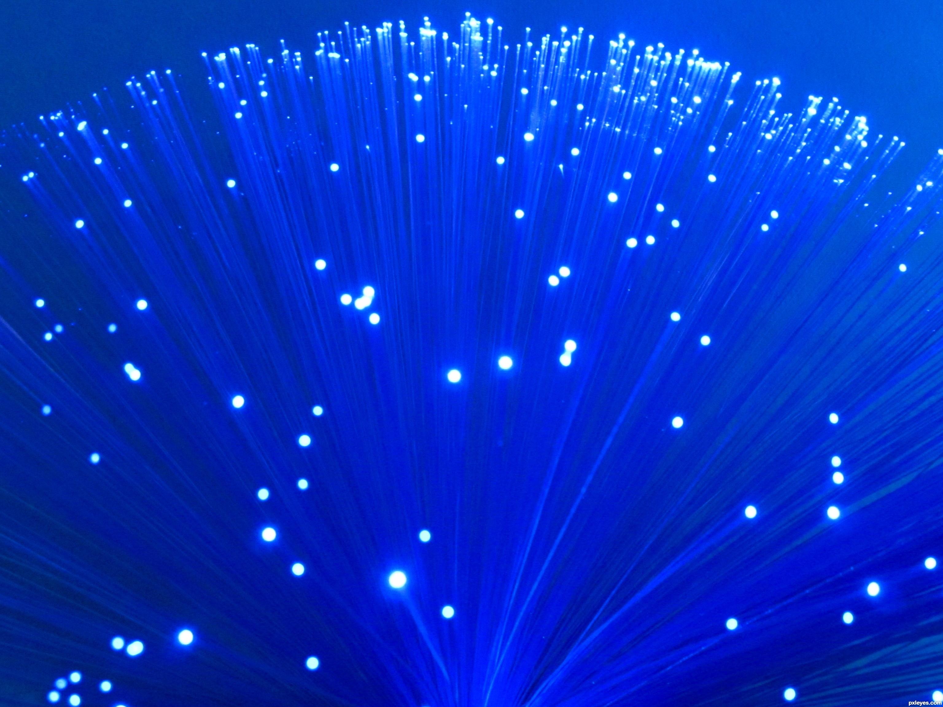 Fibre Optic Blue Lamp picture, by EmeraldStormcloud for: blue on ...