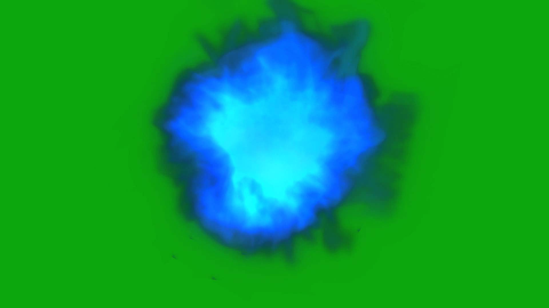 BLUE FIREBALL Greenscreen Effect - YouTube