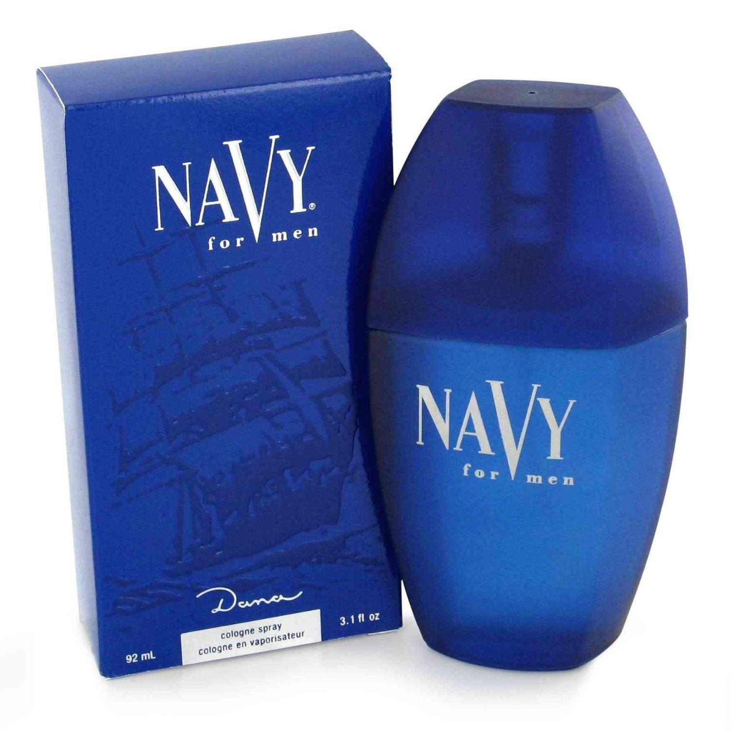 Amazon.com : Dana Navy Cologne Spray for Men, 3.4 Ounce : Fragrance ...