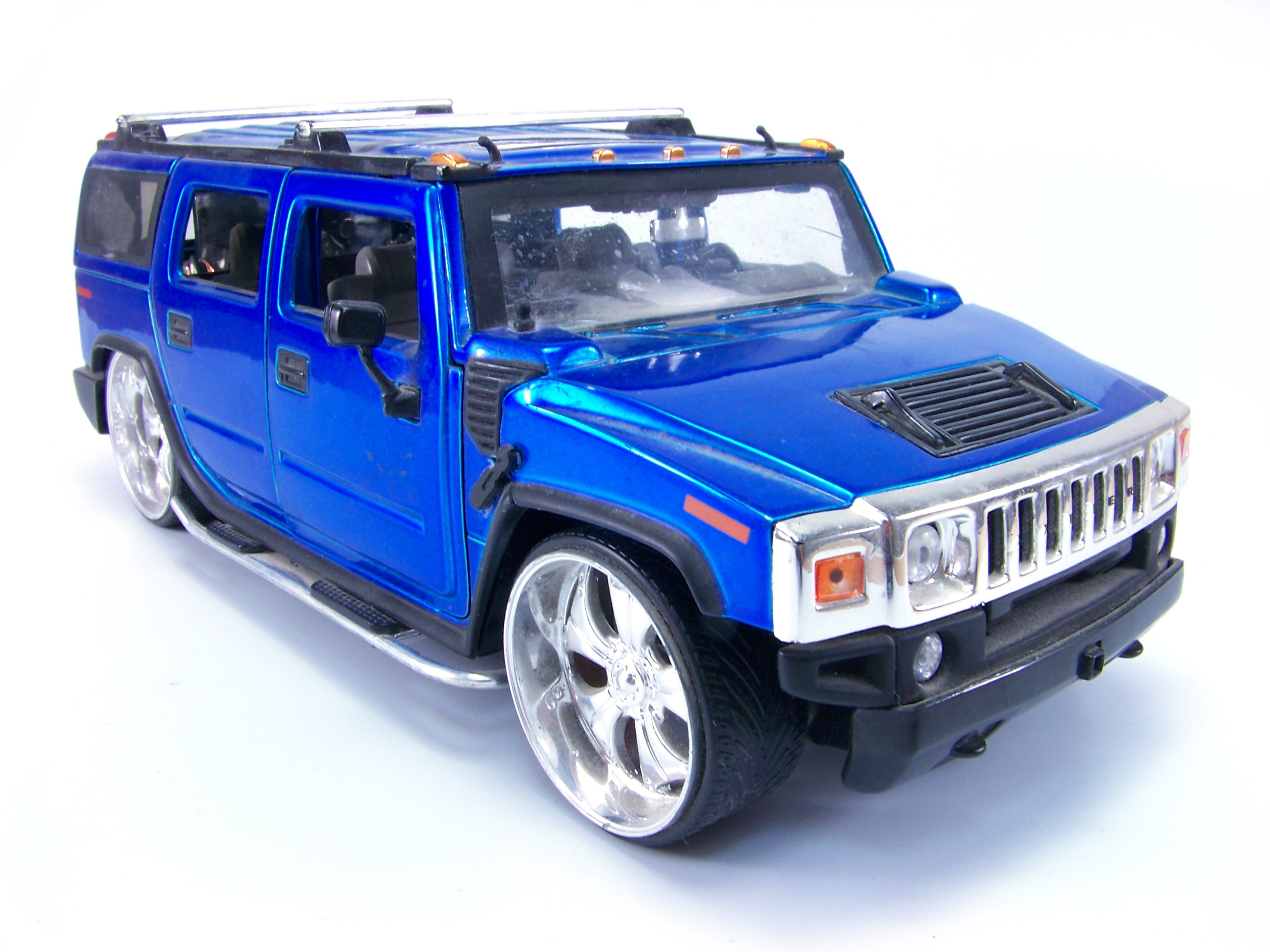 Blue hummer toy photo